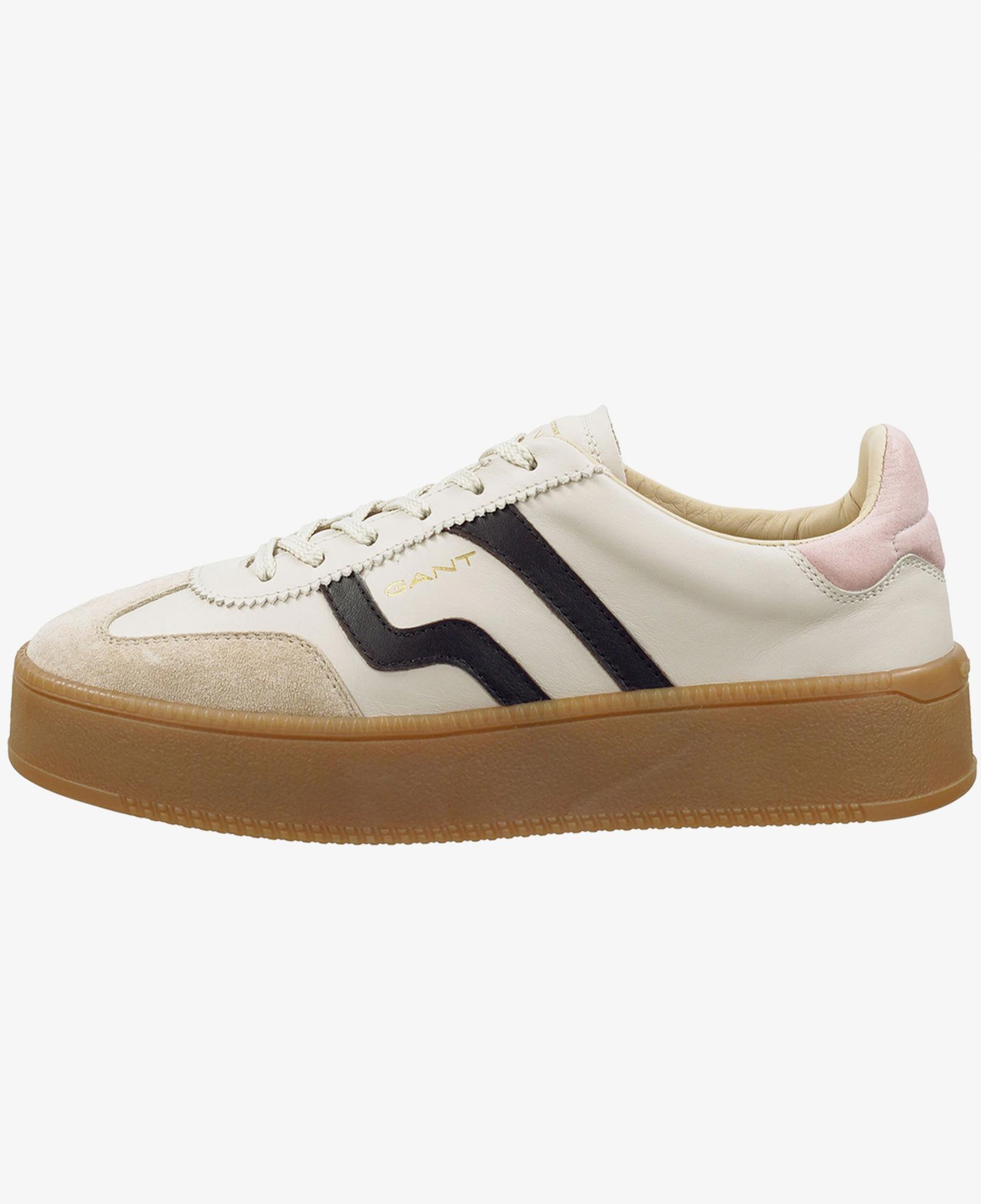 GANT Kadın Bej Deri Cuzmani Sneaker