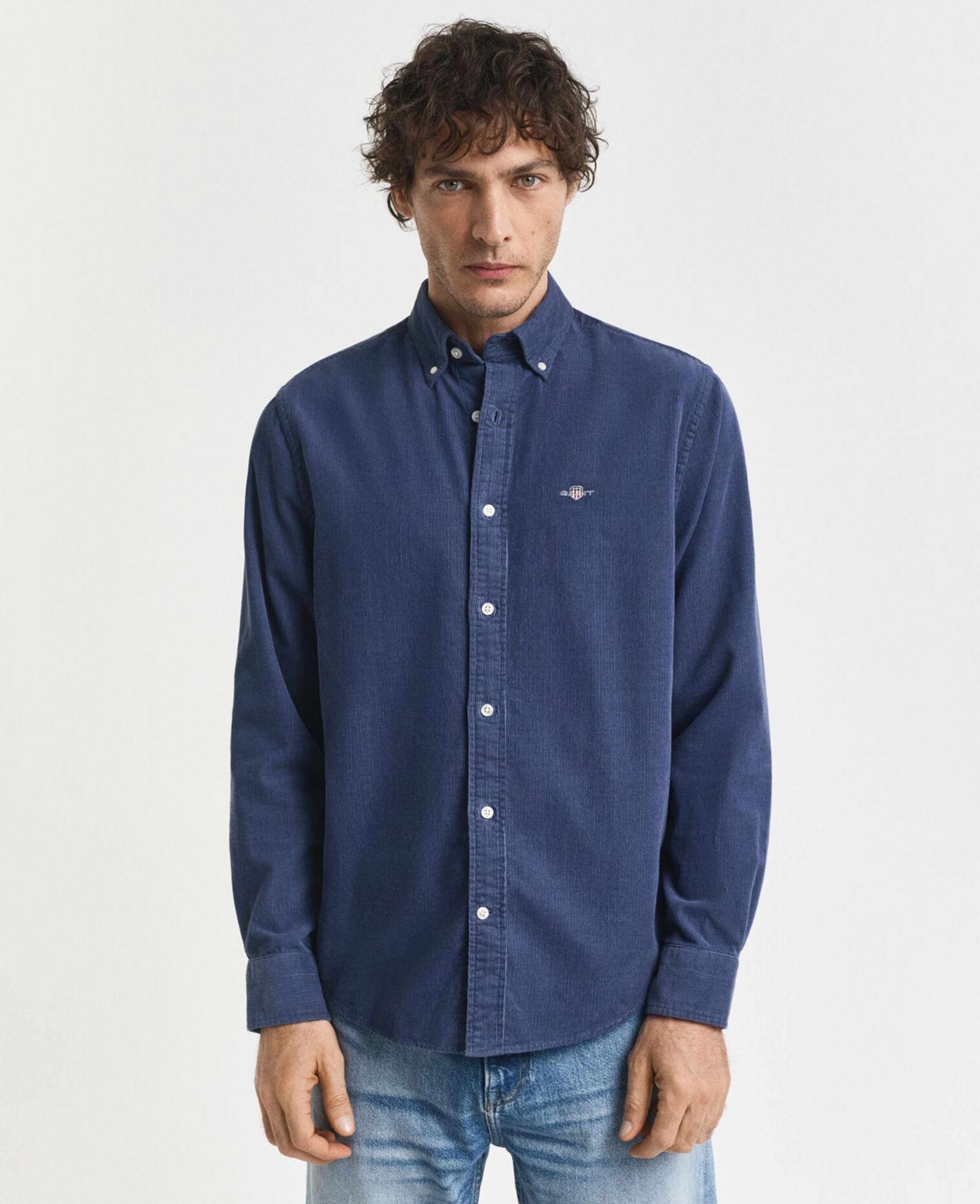 GANT Erkek Mavi Regular Fit Düğmeli Gömlek