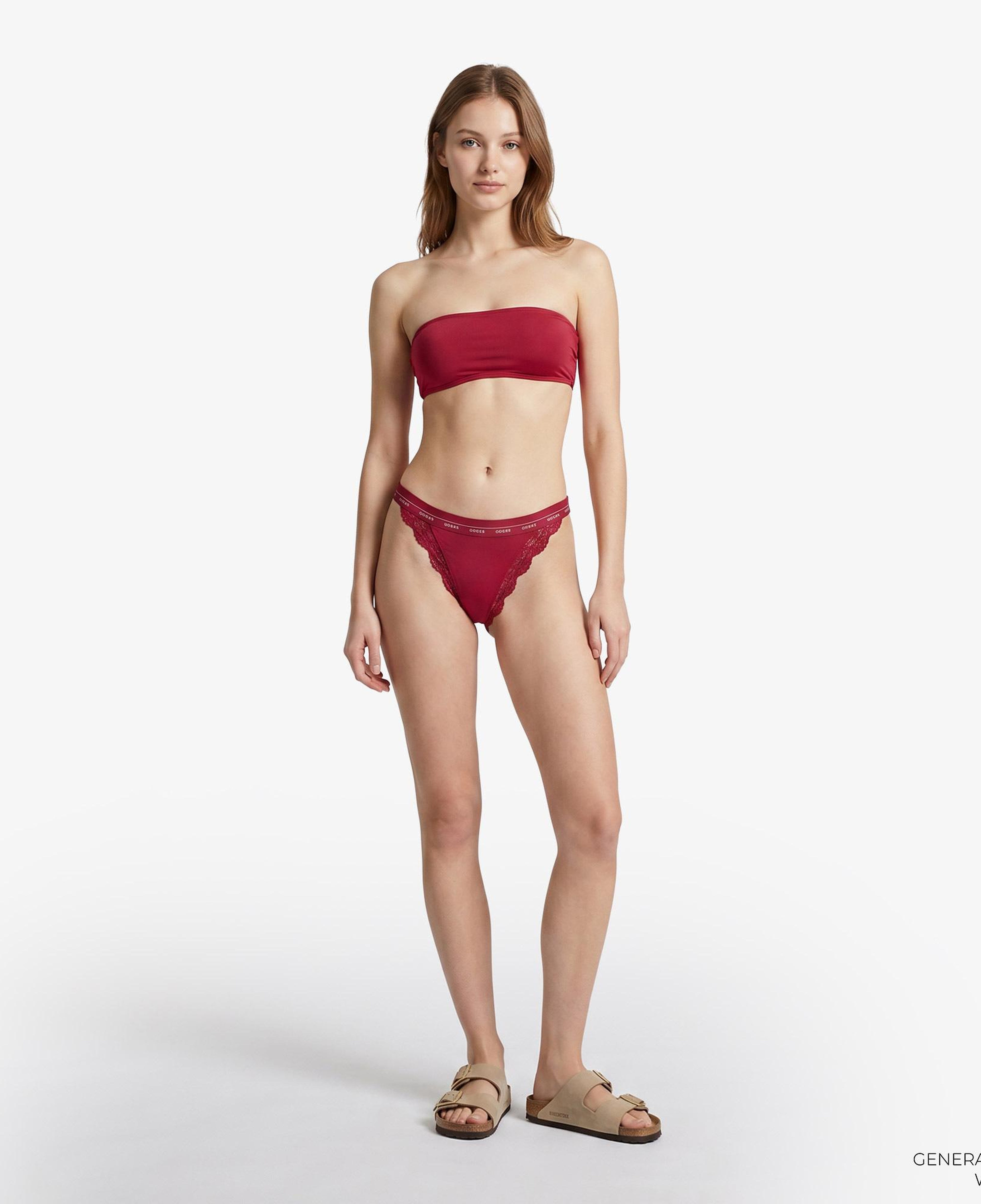 Guess Jane Brazilian Külot Kadın Kırmızı Külot