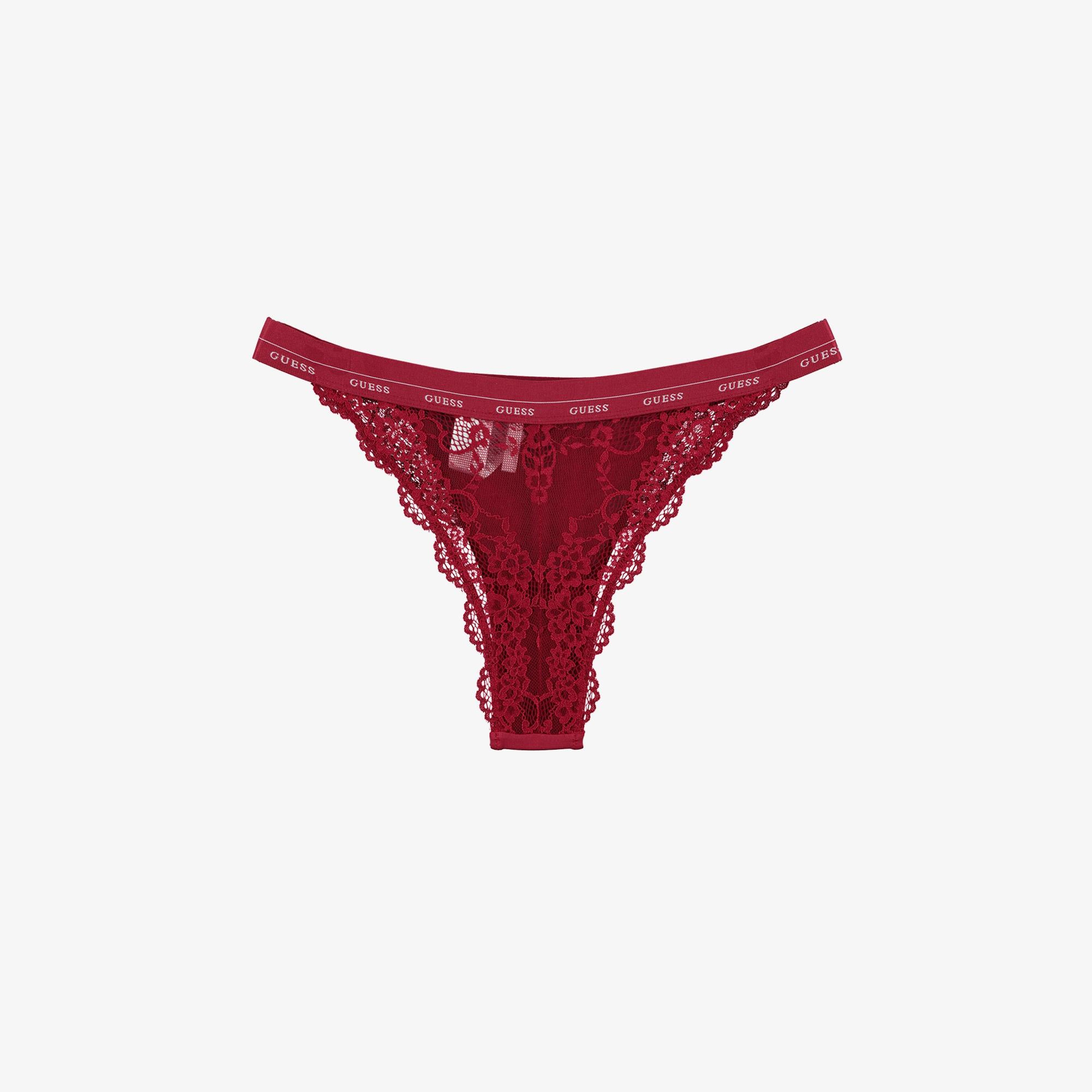 Guess Jane Brazilian Külot Kadın Kırmızı Külot