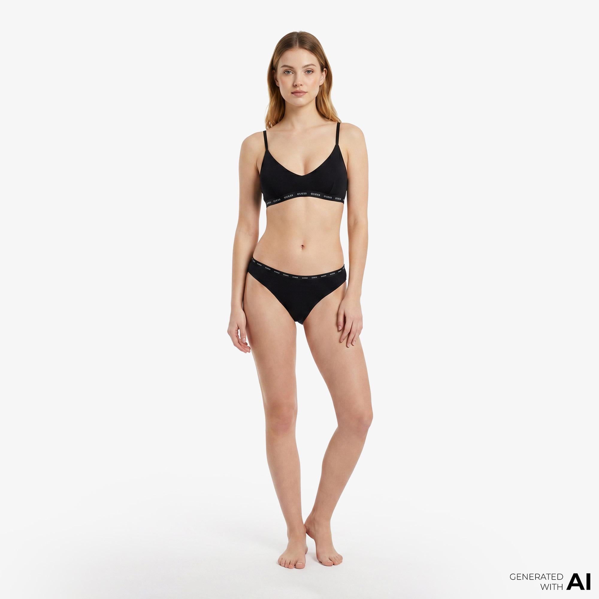 Guess Basic Brief Kadın Renkli 3'Lü Külot