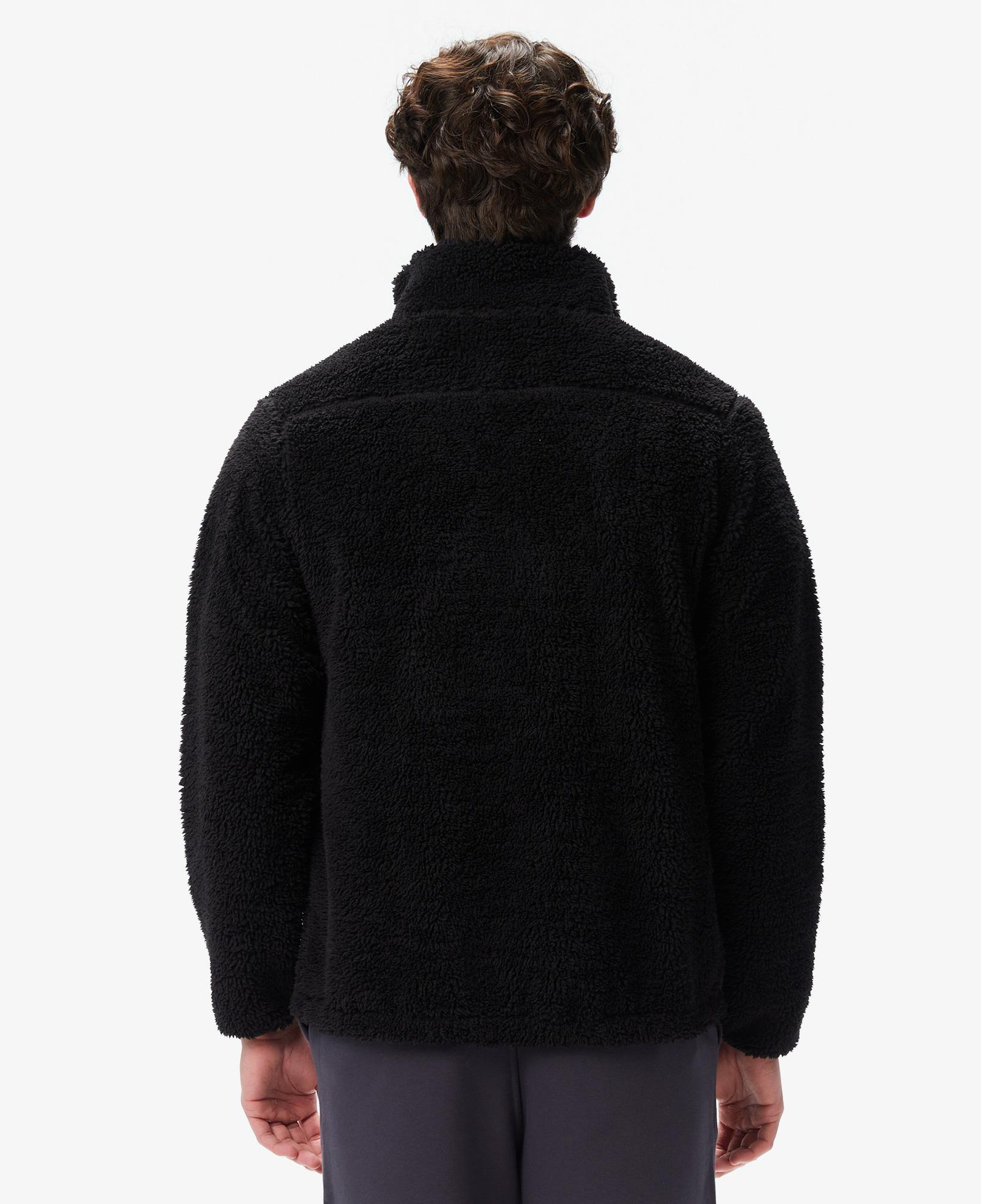 Everlast Winter Essentials Full Zip Sherpa Erkek Siyah Sweatshirt