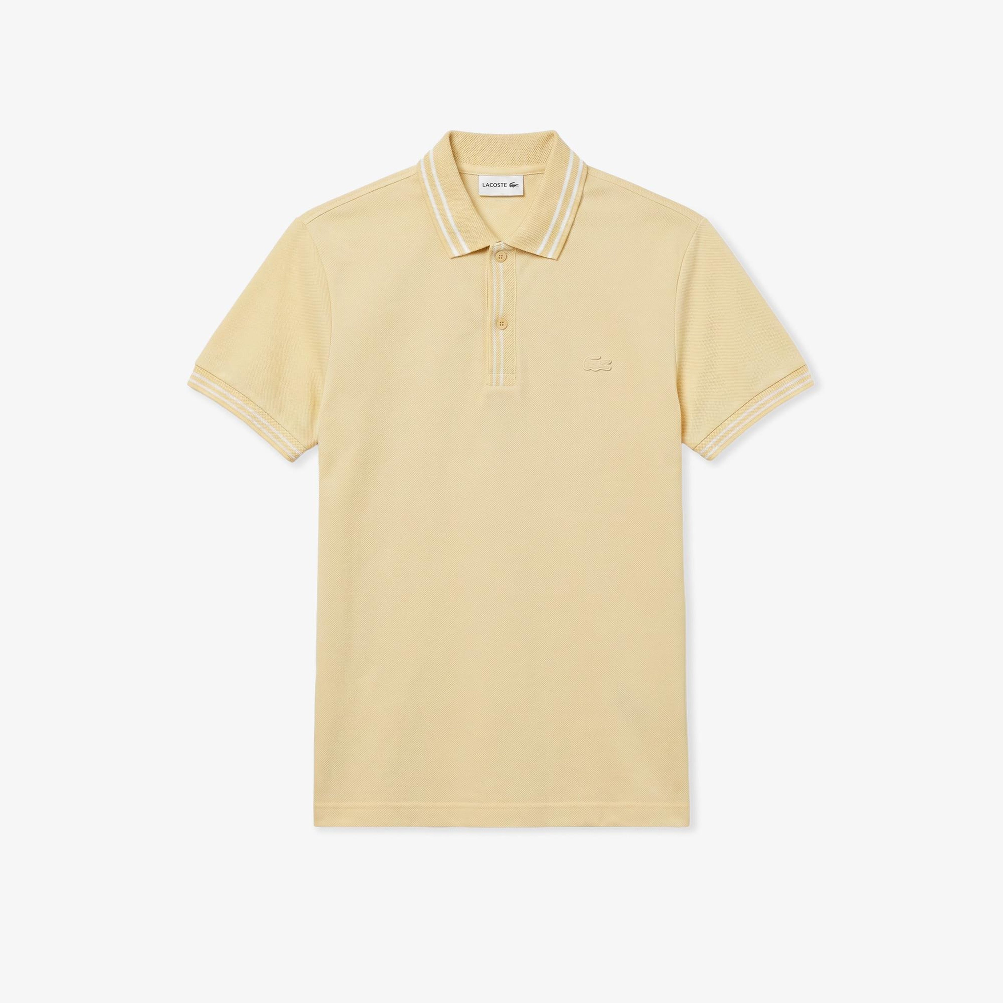 Erkek Regular Fit Bej Polo