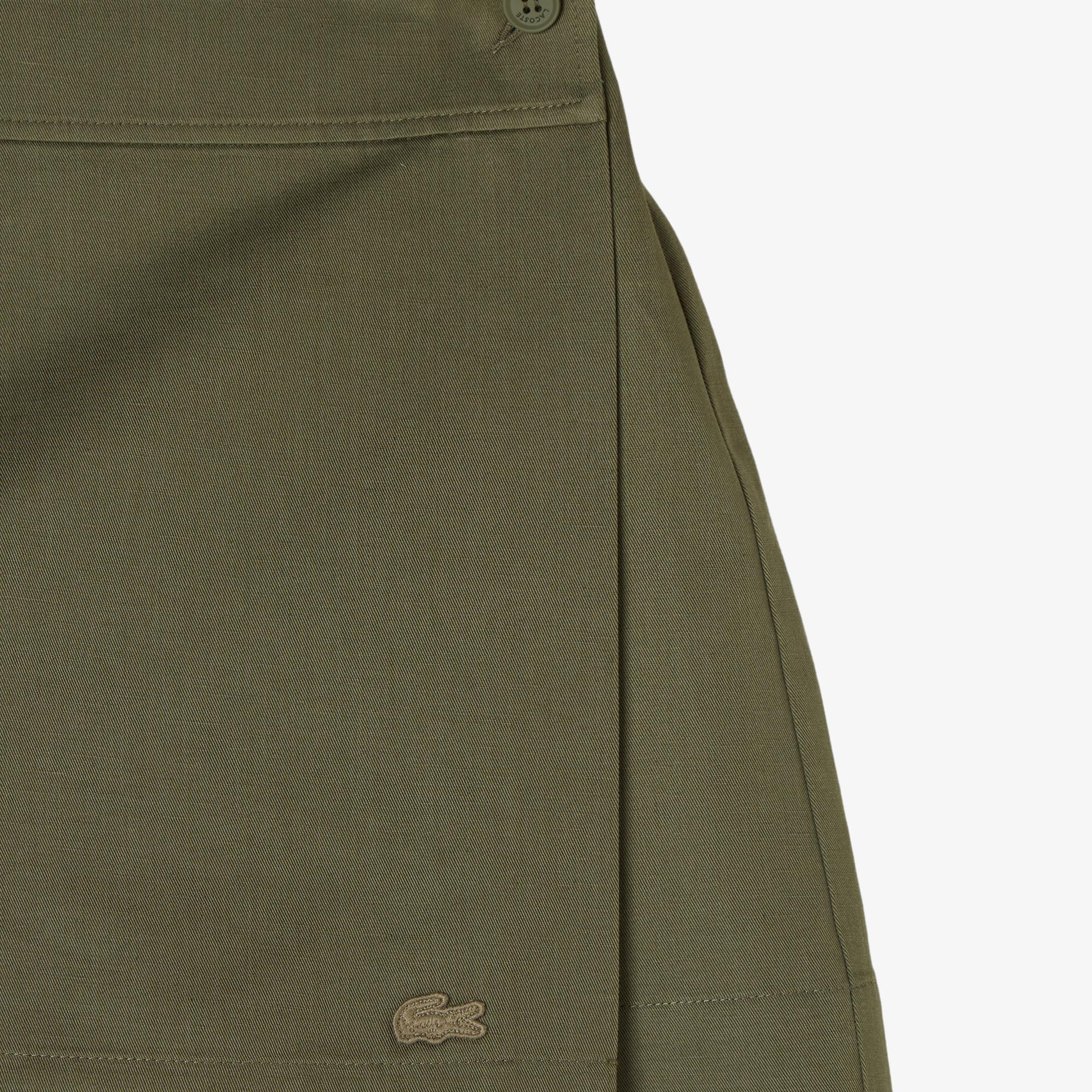 Kadın Classic Fit Haki Etek