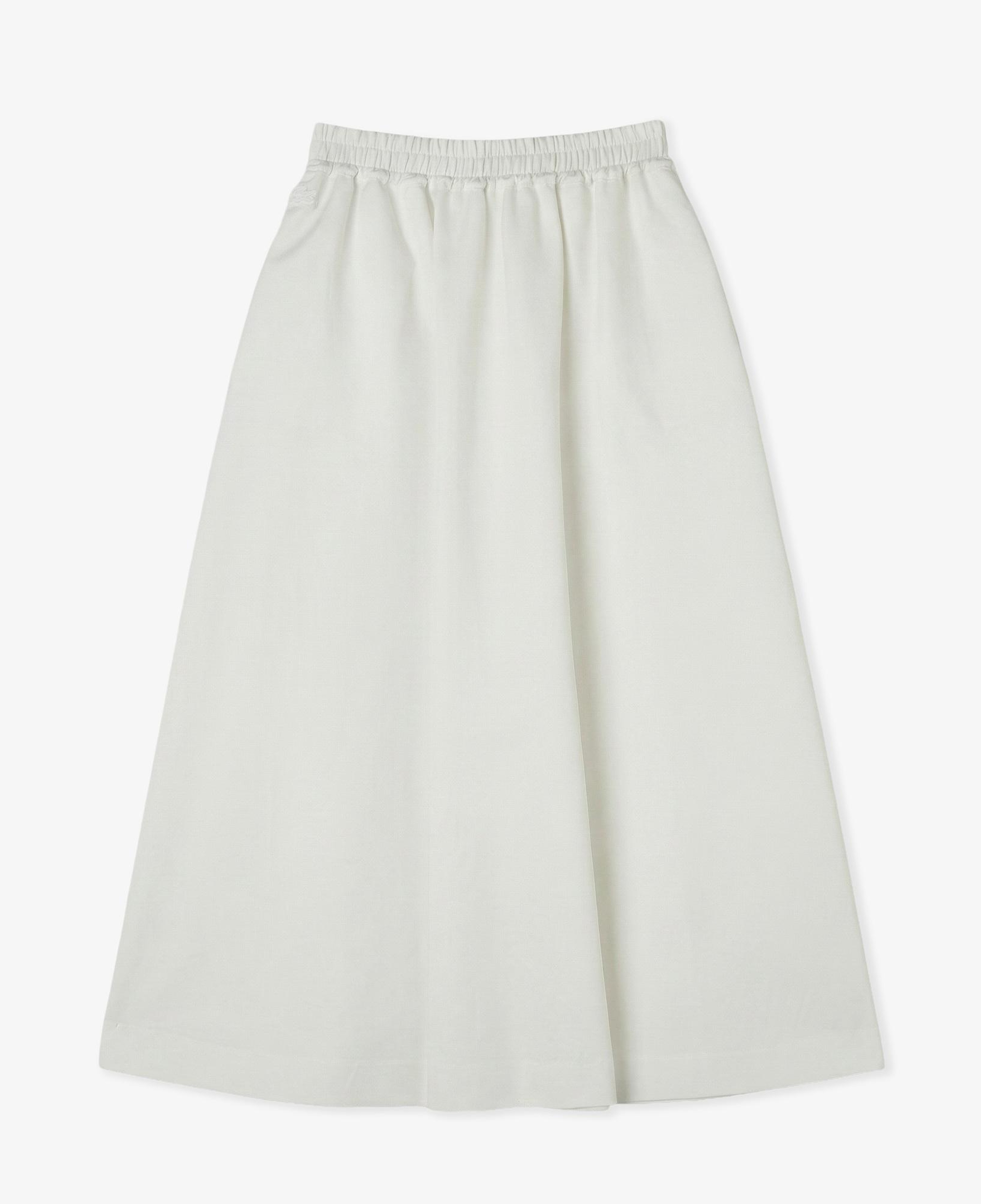 Kadın Flare Fit Beyaz Etek