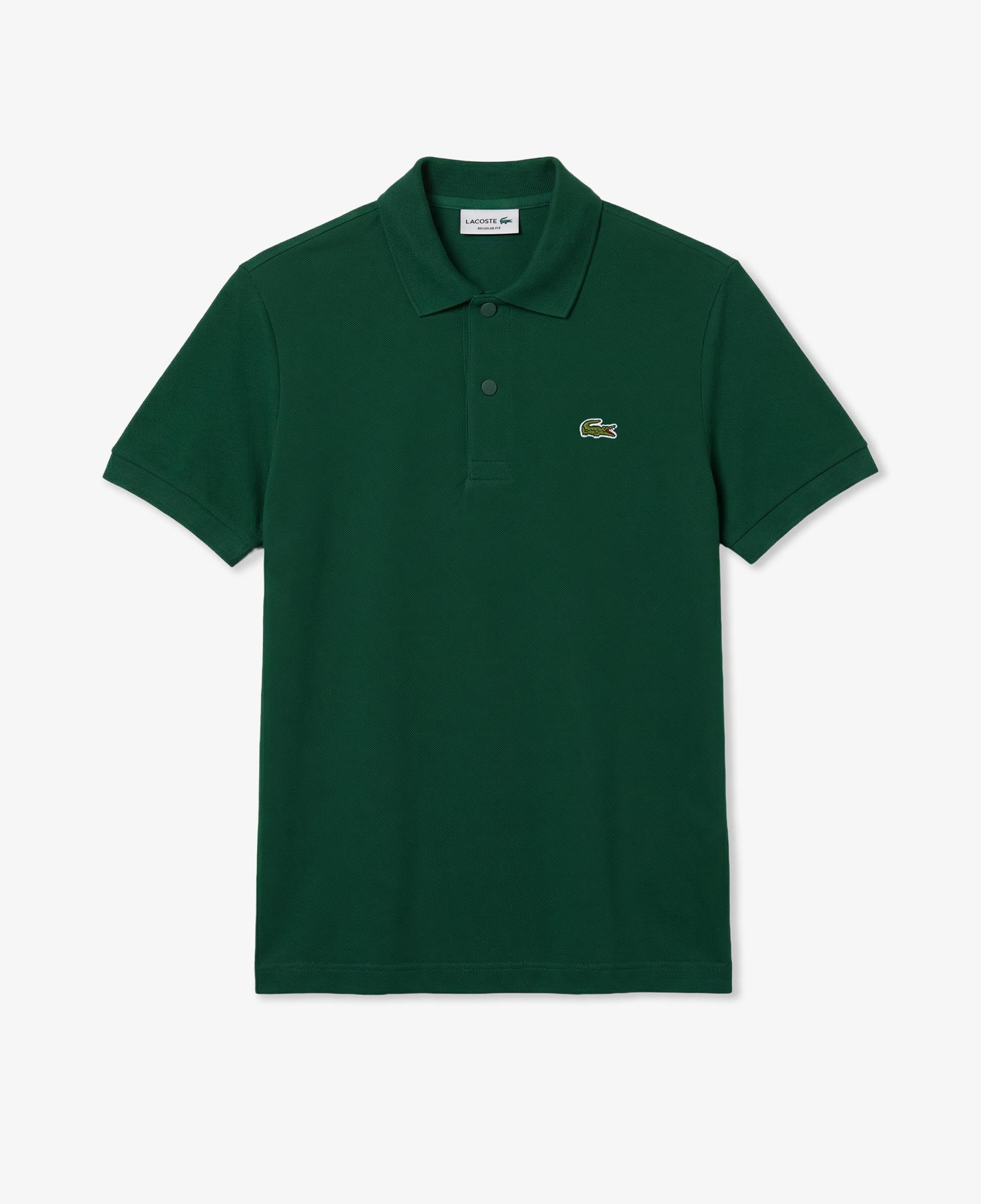 Erkek Regular Fit Koyu Yeşil Polo