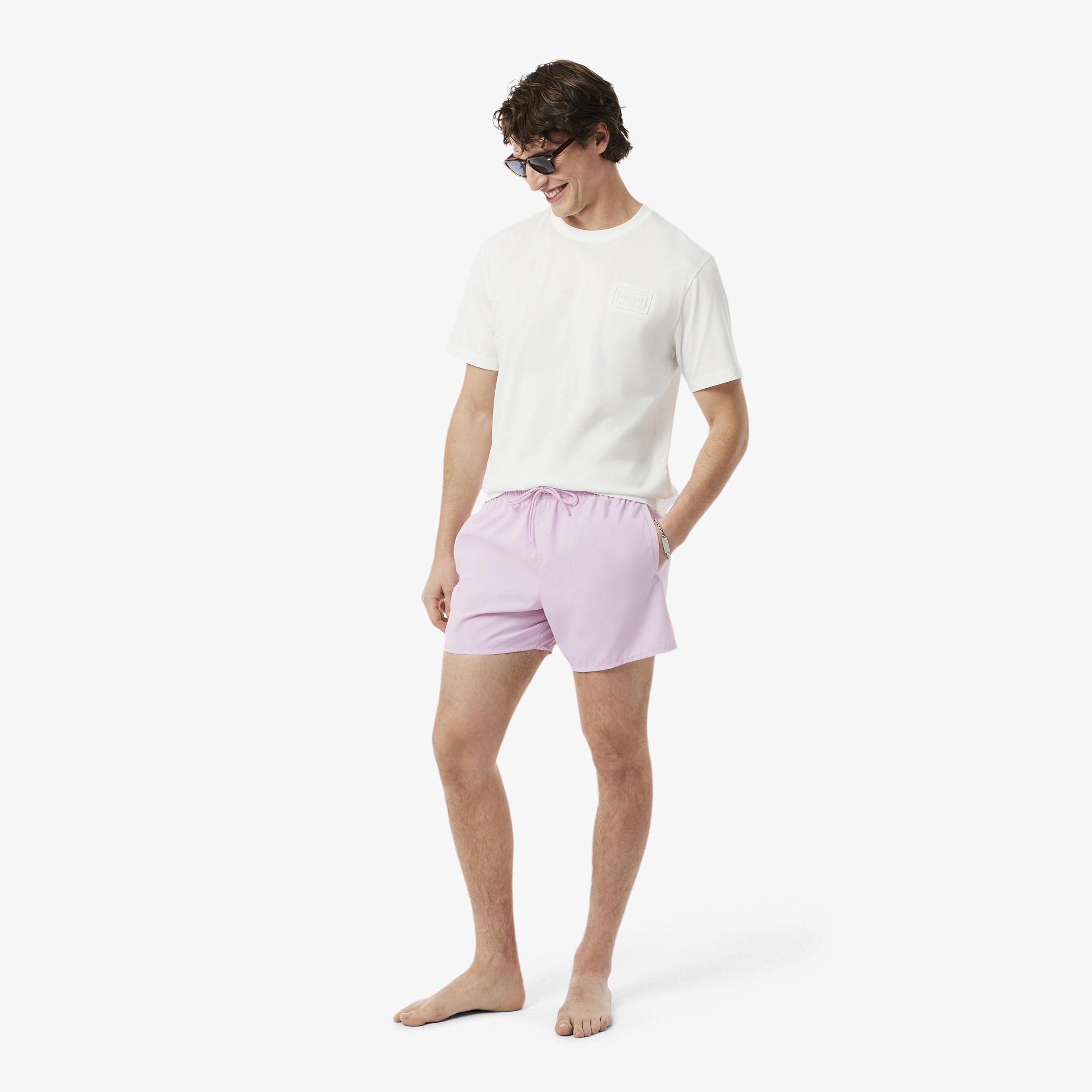 Erkek Pembe Deniz Şortu
