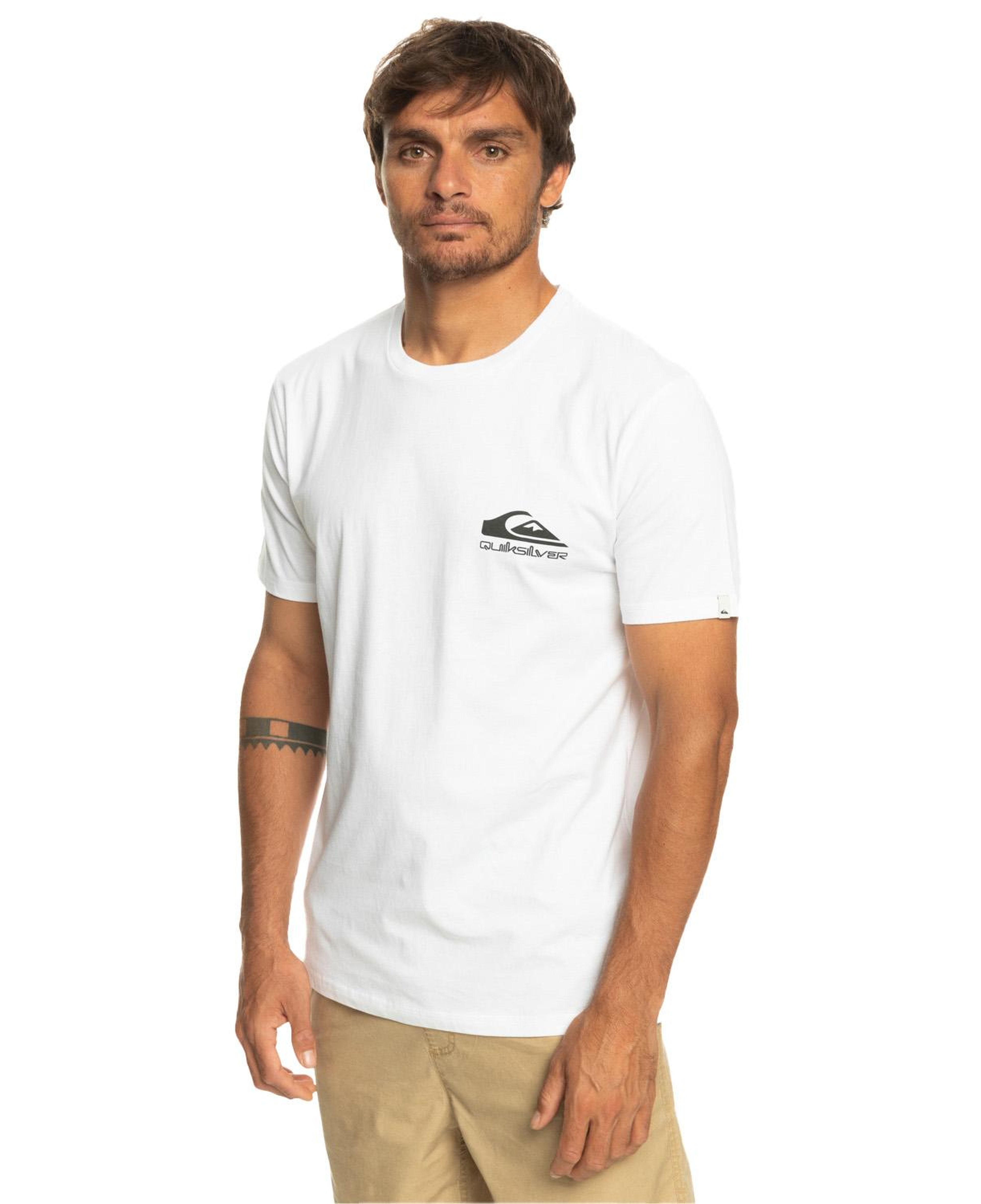 Quiksilver Nicedays Erkek Beyaz Tişört
