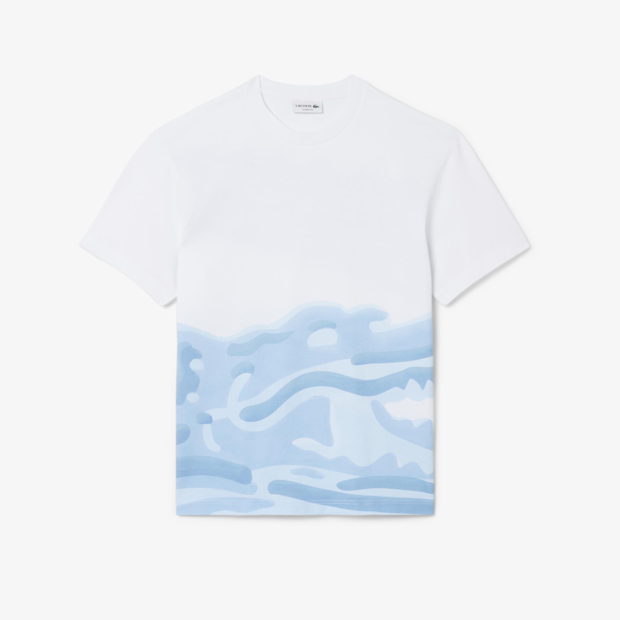 Erkek Classic Fit Beyaz T-Shirt