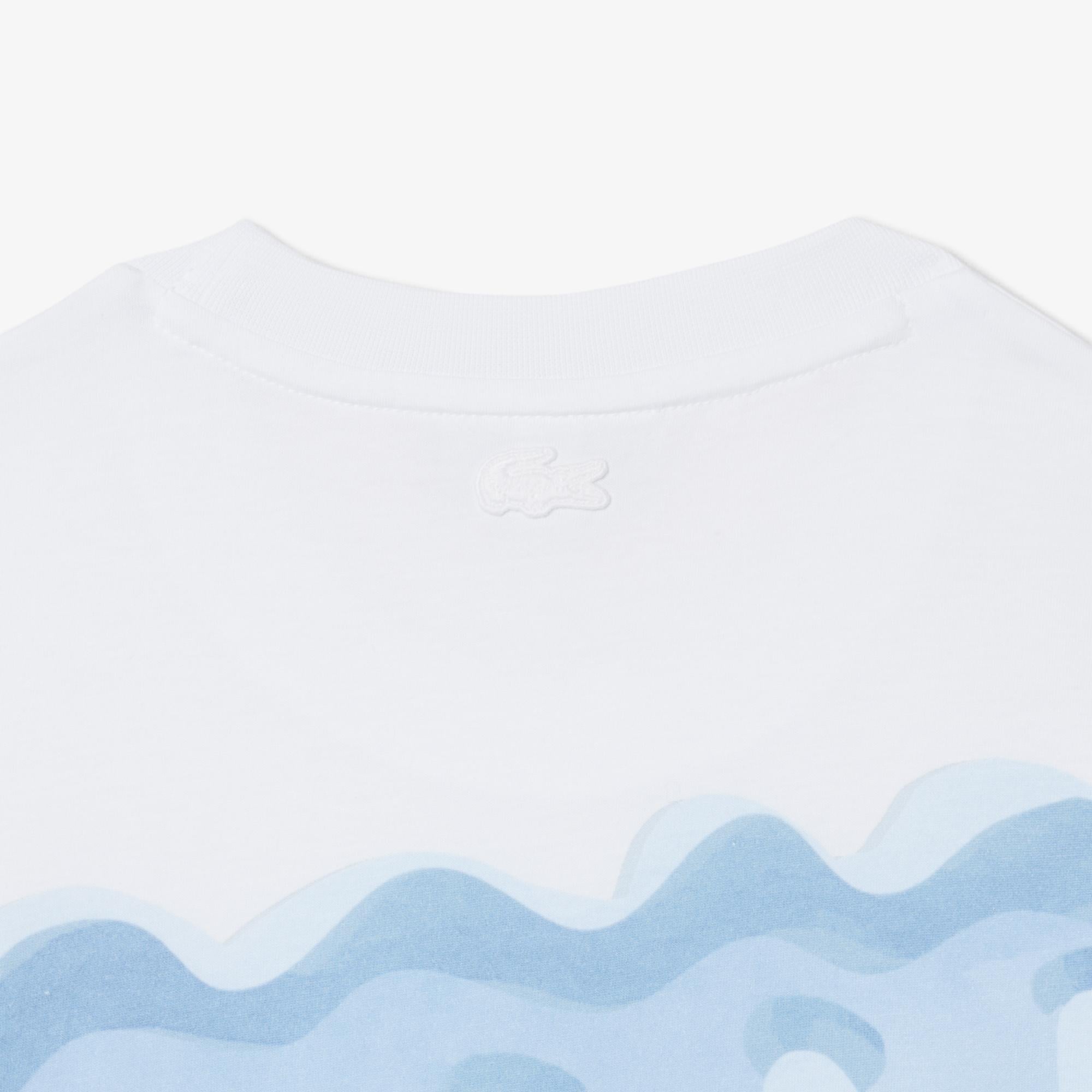 Erkek Classic Fit Beyaz T-Shirt