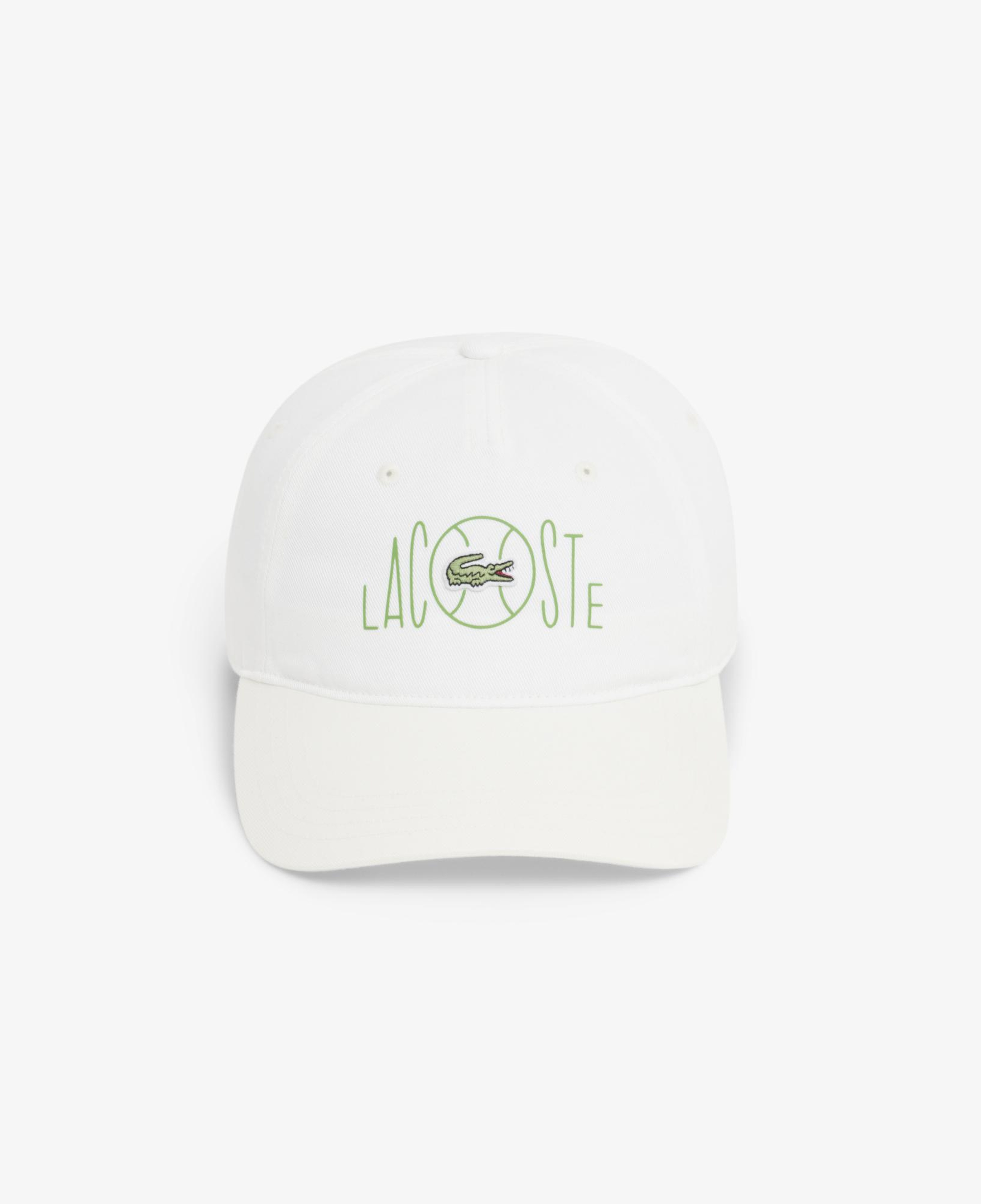 Unisex Baskılı Beyaz Şapka