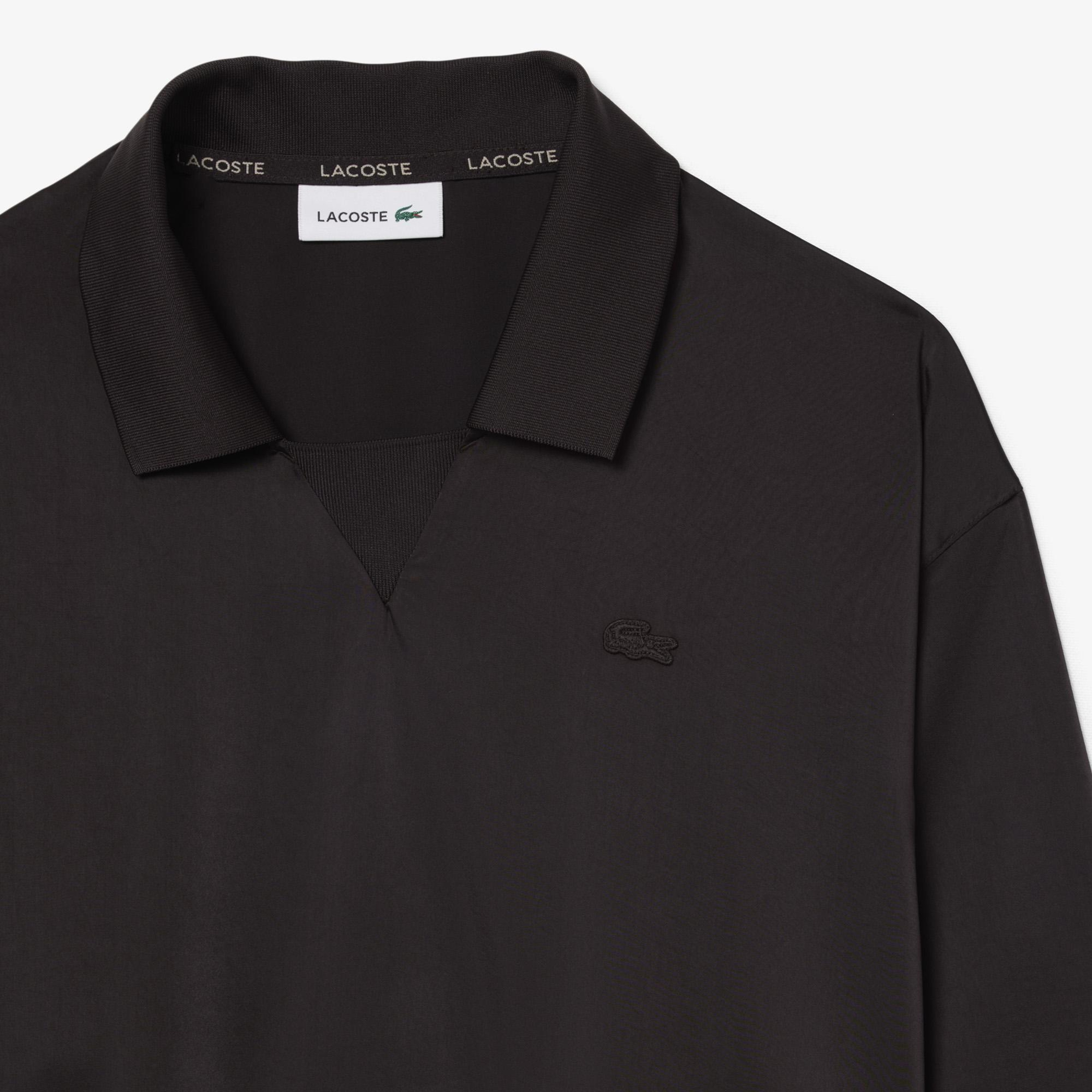 Kadın Relaxed Fit Koyu Kahverengi Polo