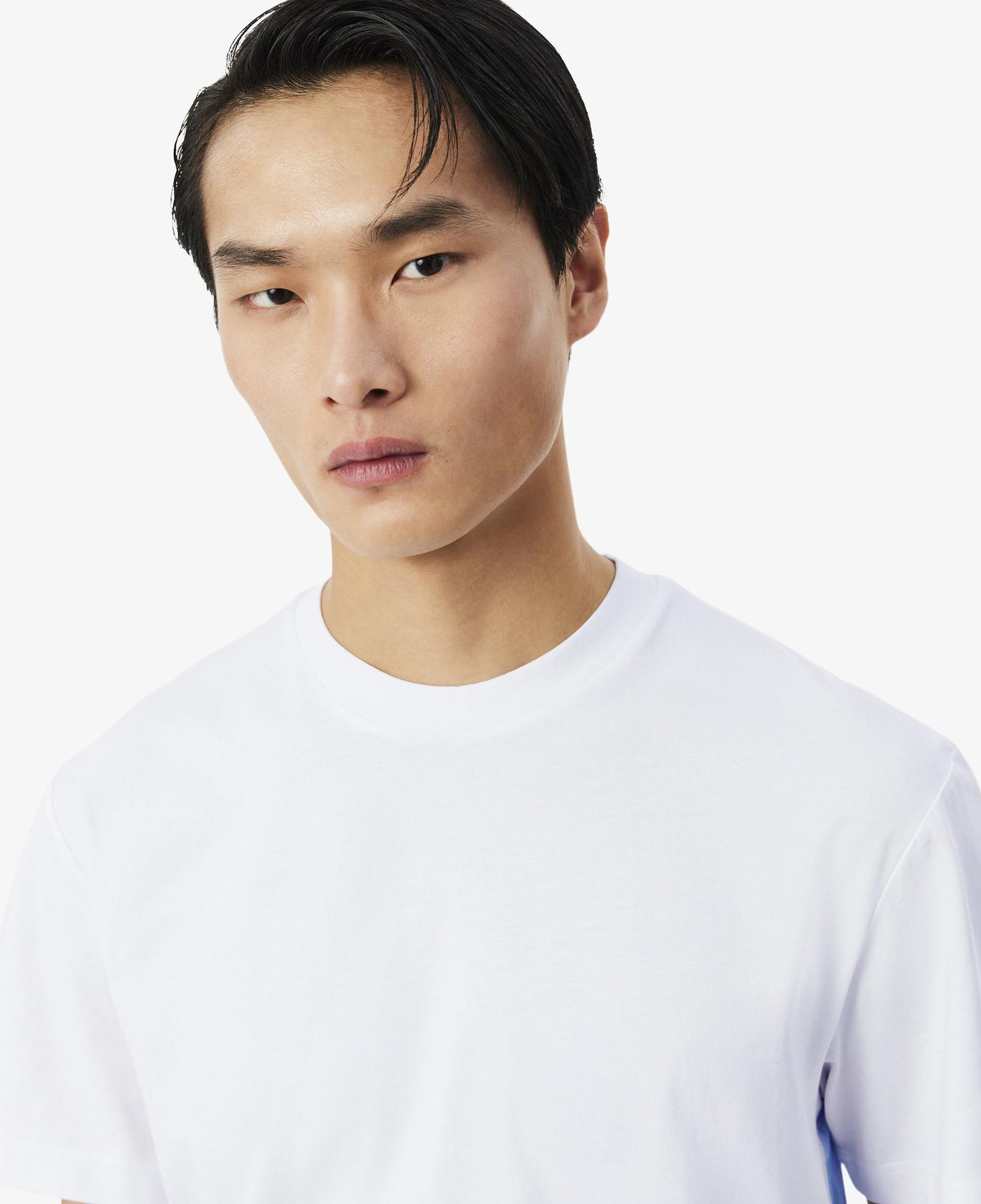 Erkek Classic Fit Beyaz T-Shirt