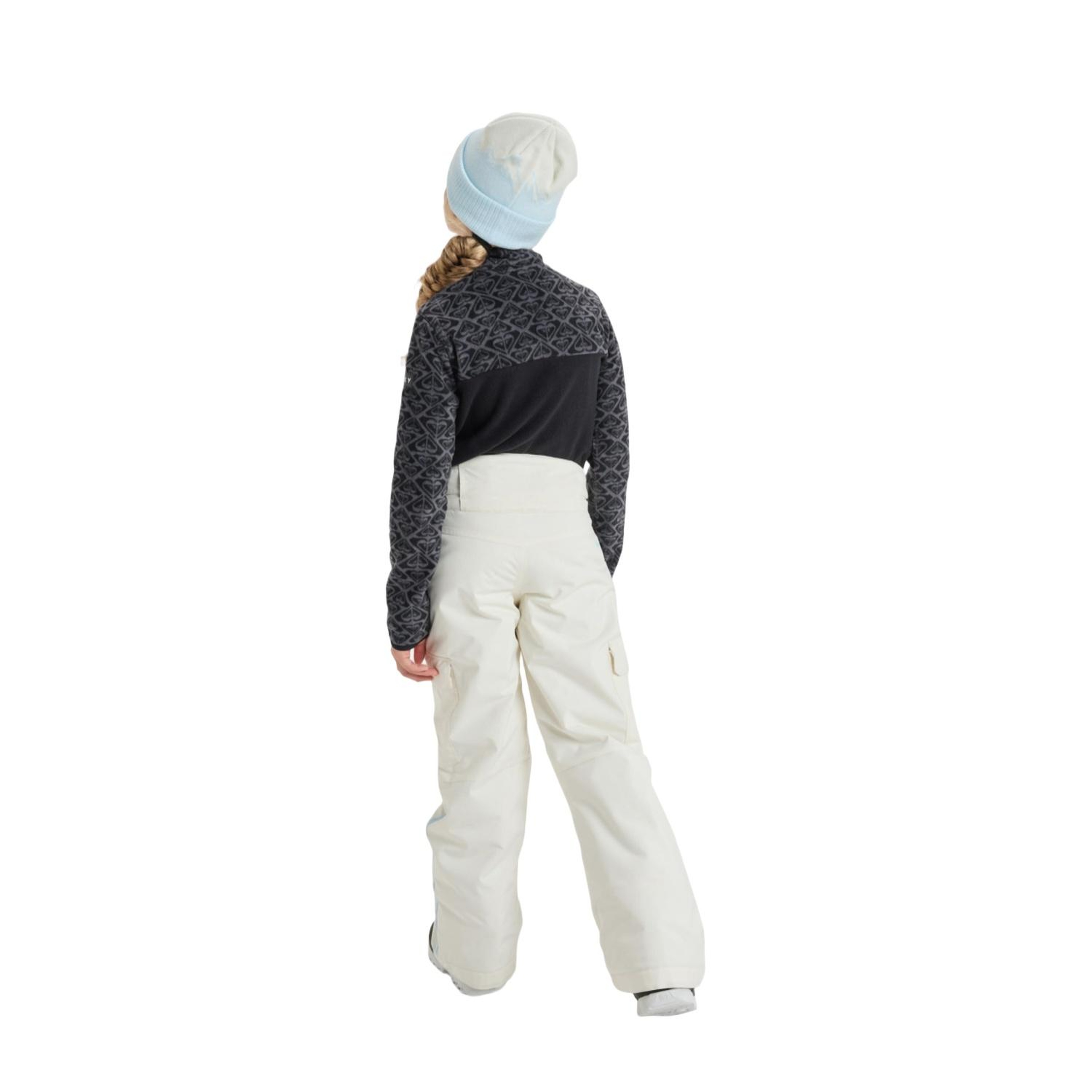Roxy Banky Ice Kız Çocuk Beyaz Snowboard Pantolonu