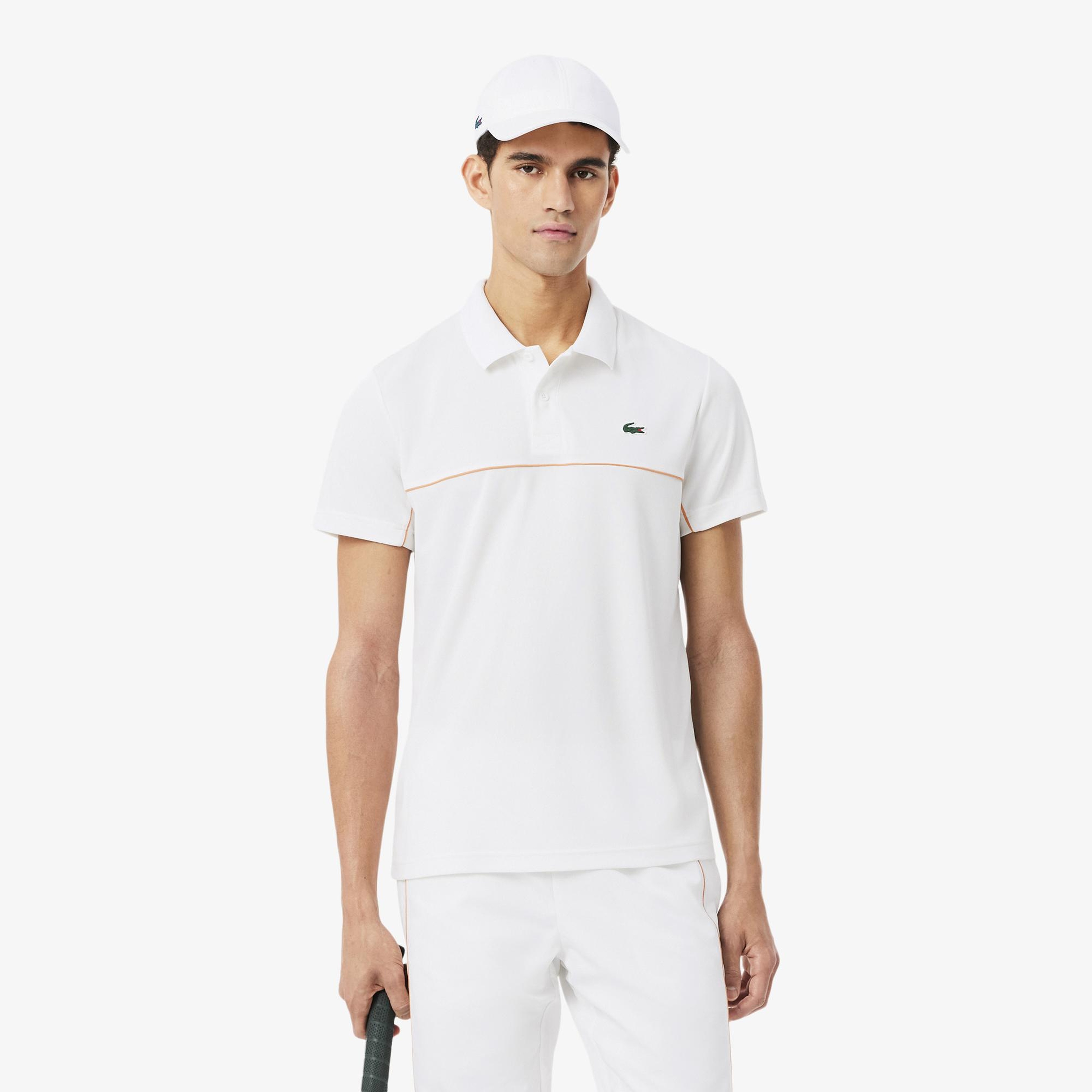 Erkek Regular Fit Beyaz Polo