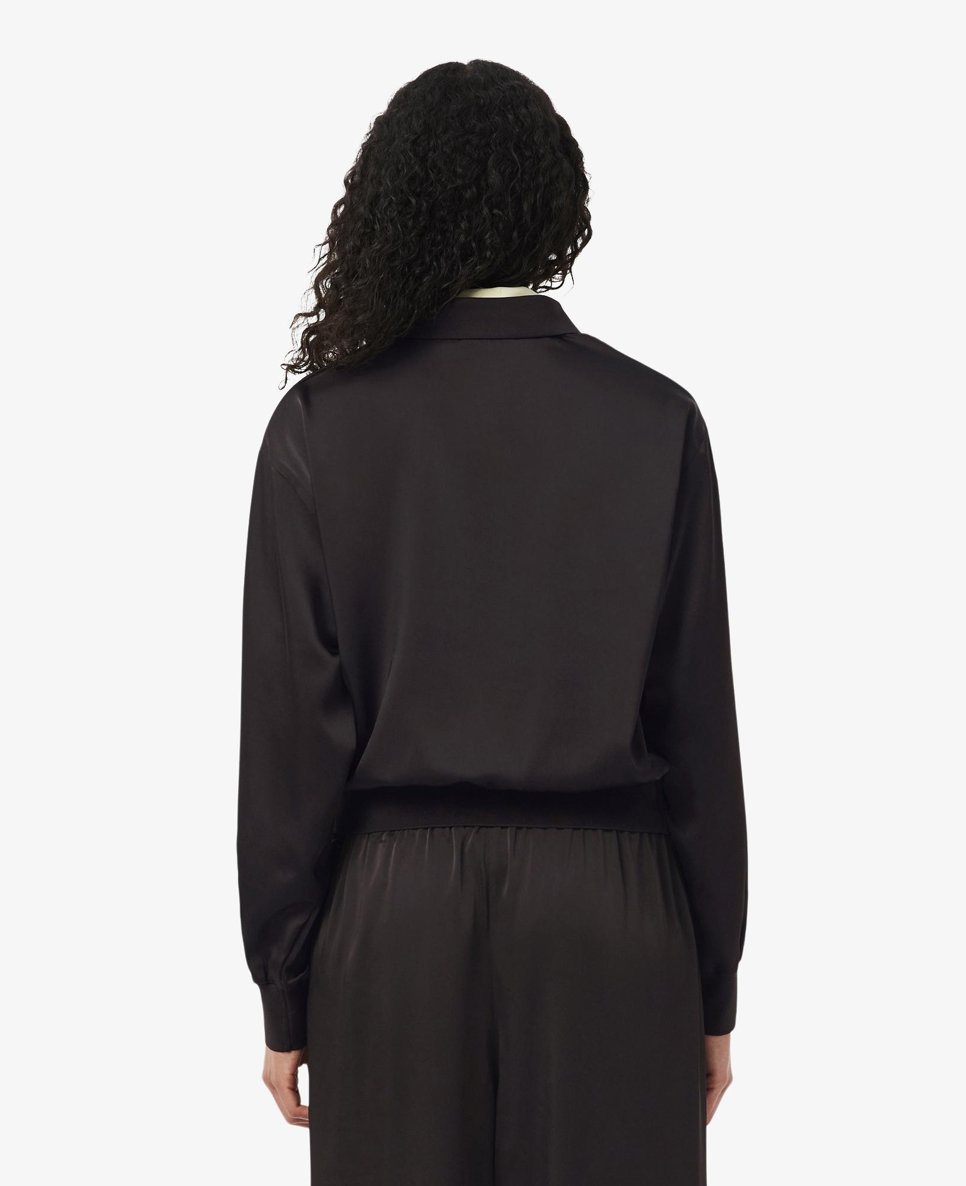 Kadın Relaxed Fit Koyu Kahverengi Polo