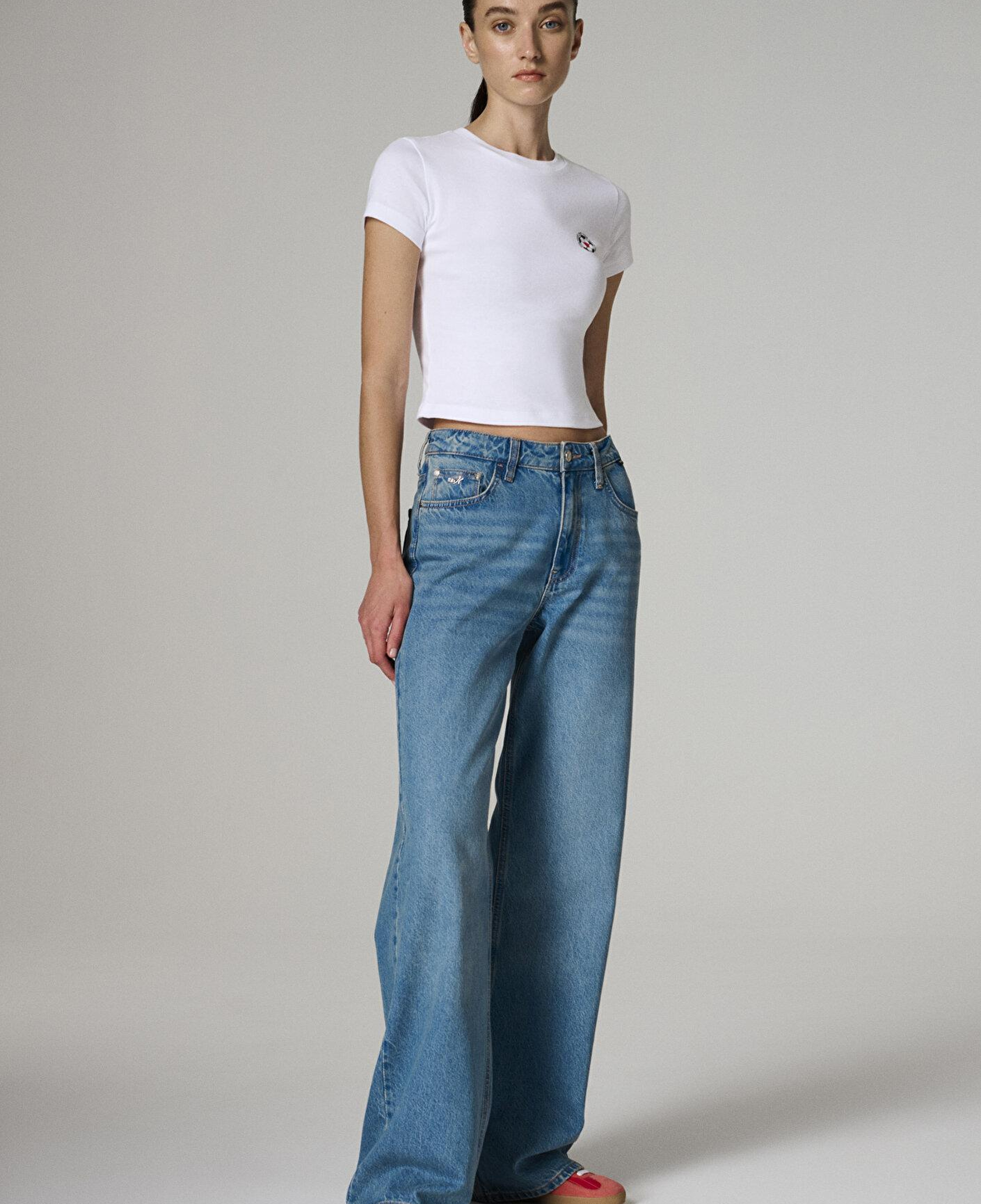 Mavi Team Mavi Futbol Koleksiyonu Malibu Mid Brushed Jean Pantolon 1010152-A7536