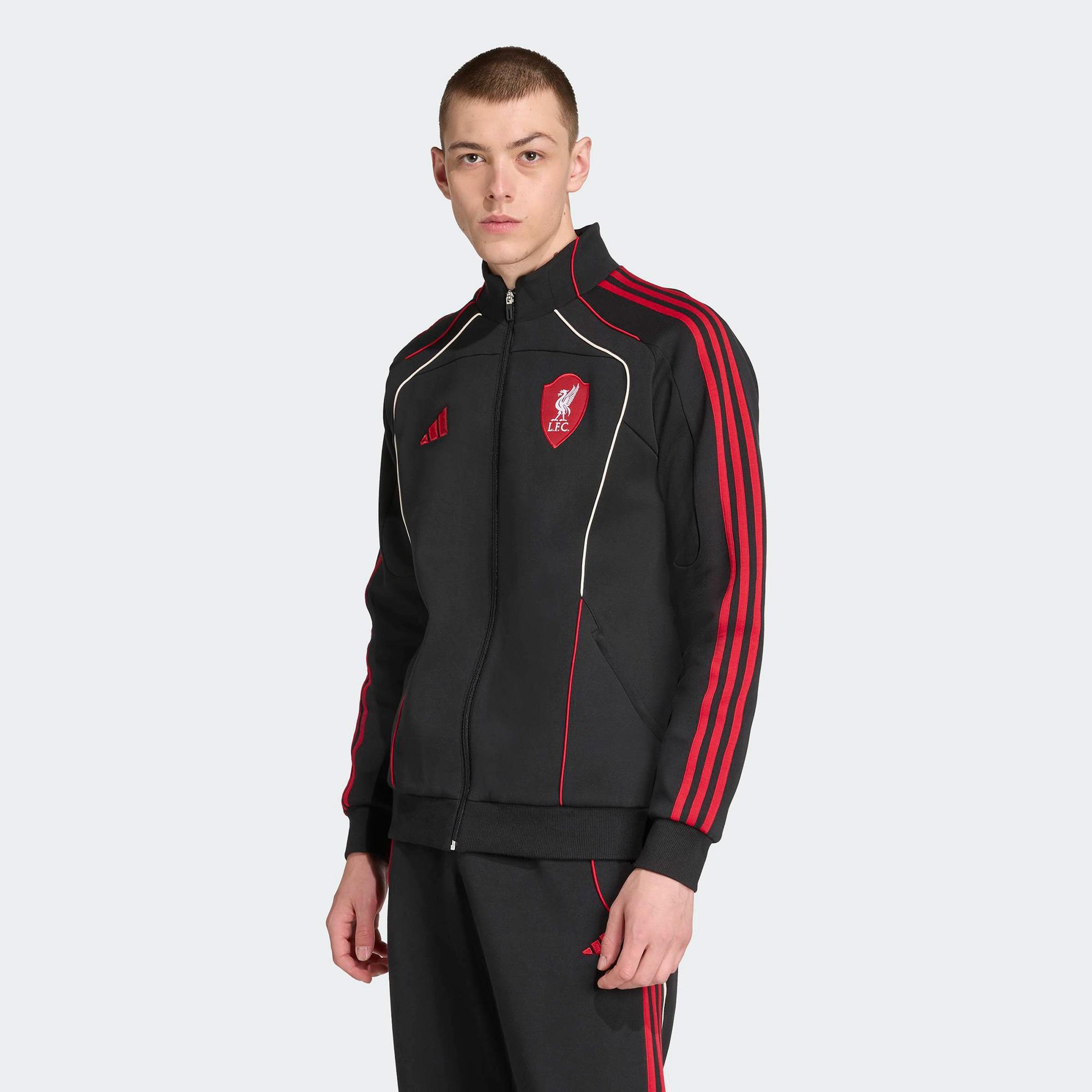 adidas Lfc Ubp Dktt Erkek Siyah Futbol Eşofman Üstü