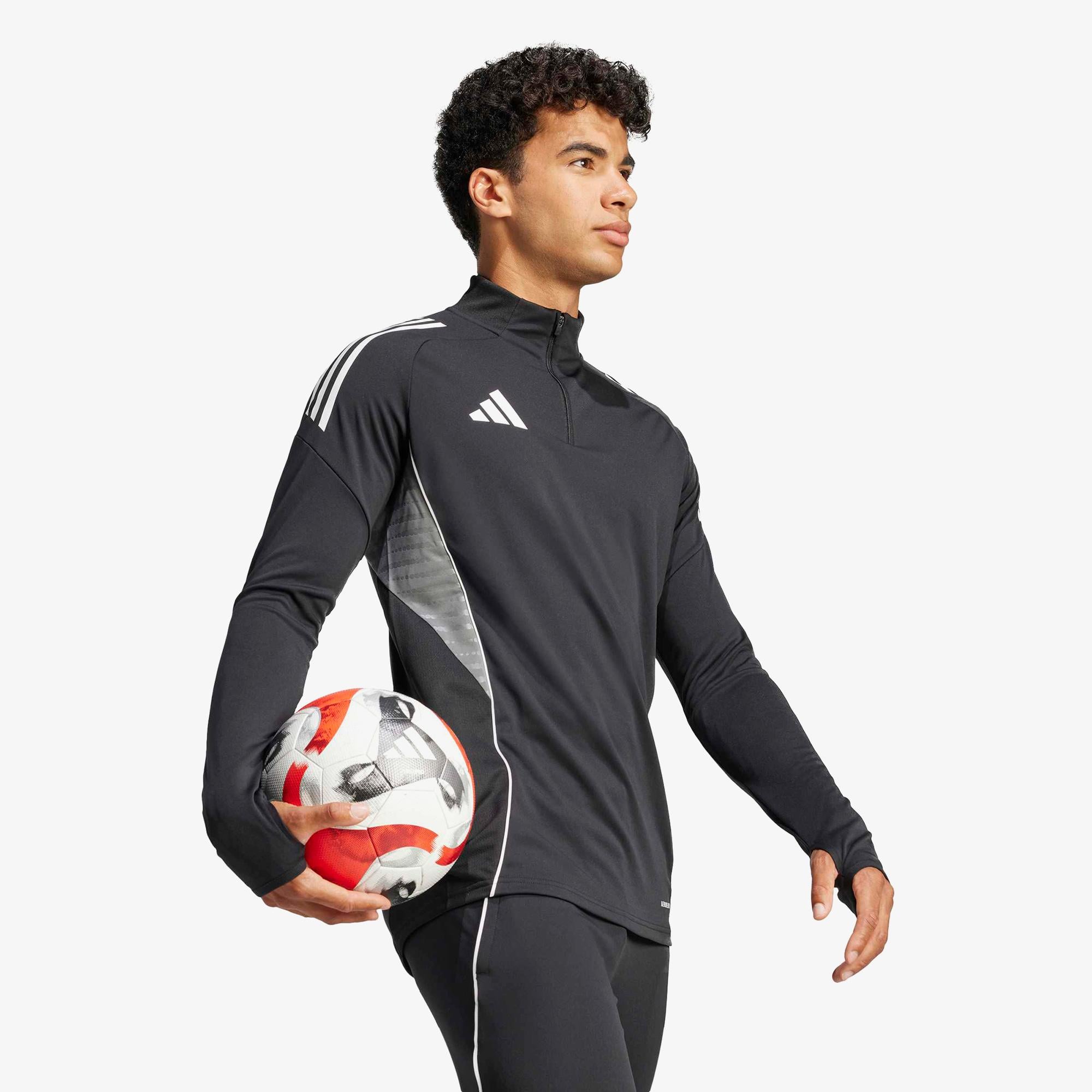 adidas Tiro 25 Competition Training Erkek Siyah Futbol Eşofman Üstü