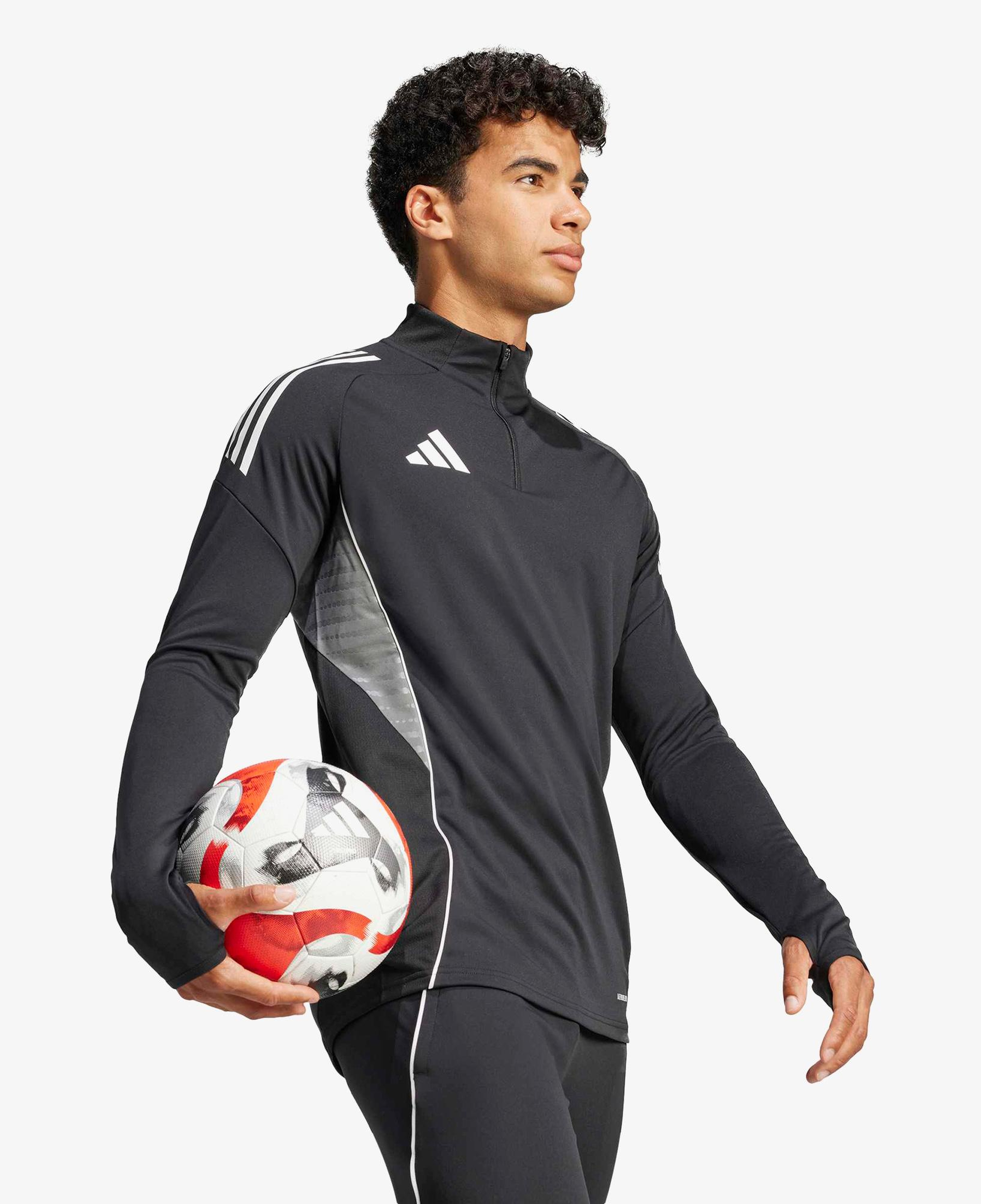 adidas Tiro 25 Competition Training Erkek Siyah Futbol Eşofman Üstü