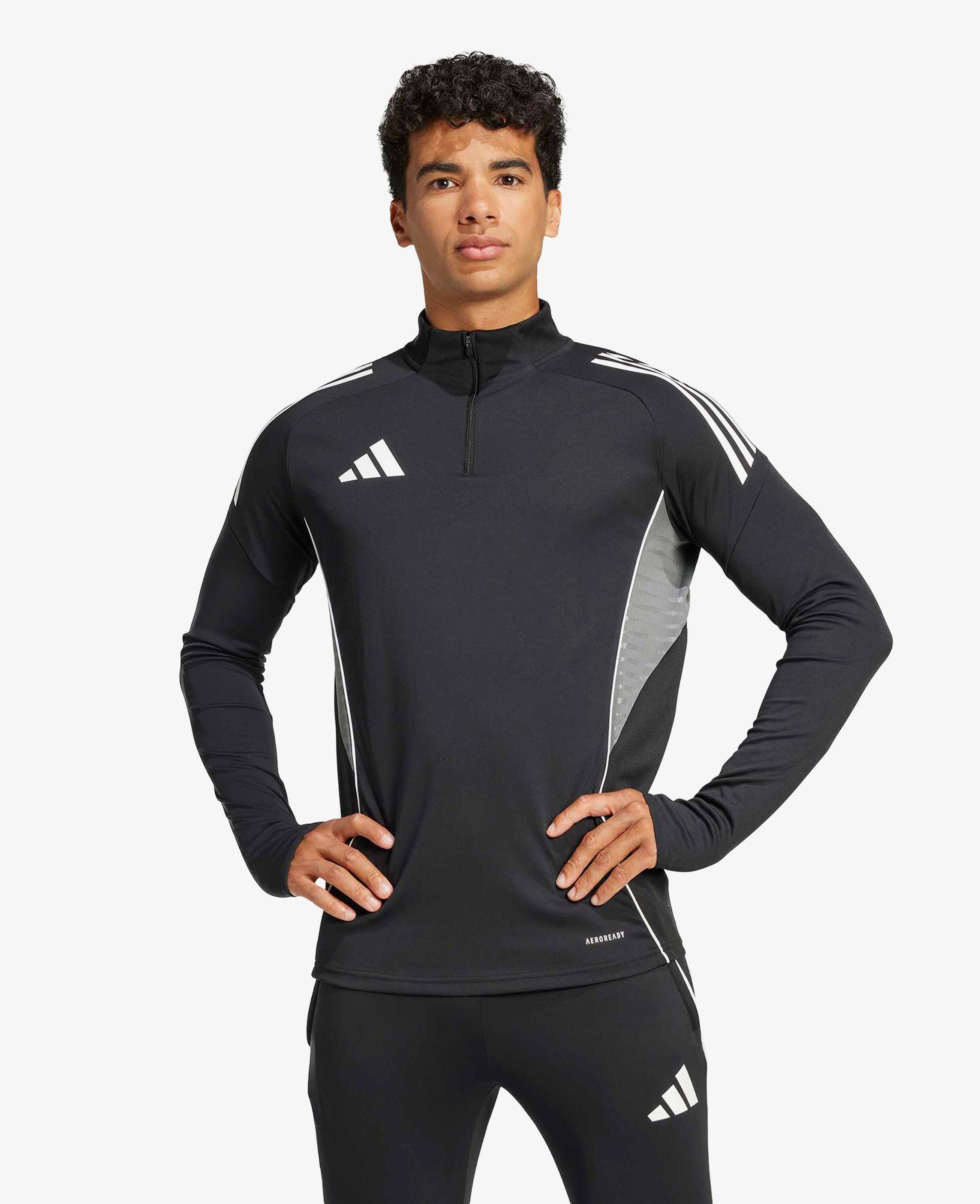 adidas Tiro 25 Competition Training Erkek Siyah Futbol Eşofman Üstü