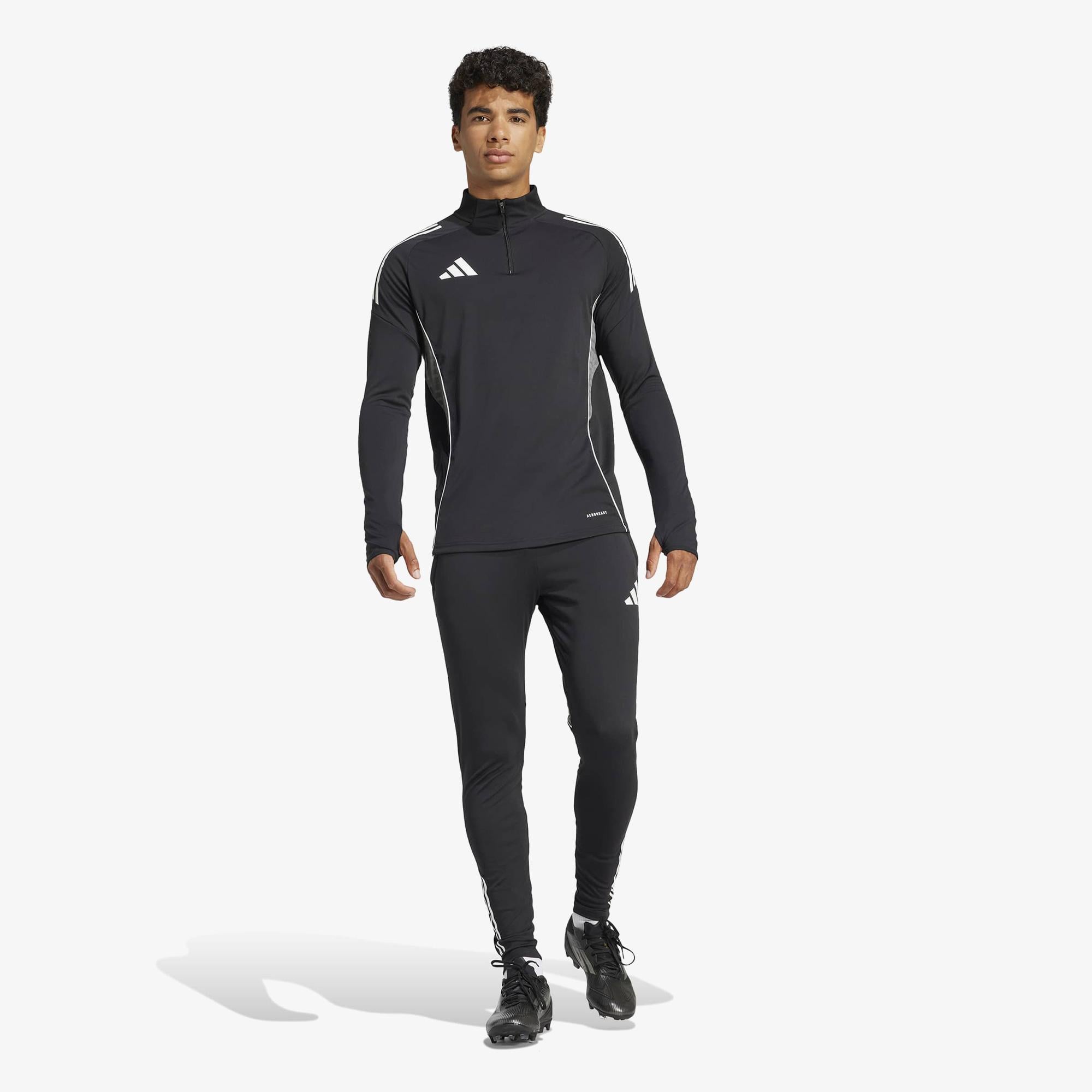 adidas Tiro 25 Competition Training Erkek Siyah Futbol Eşofman Üstü