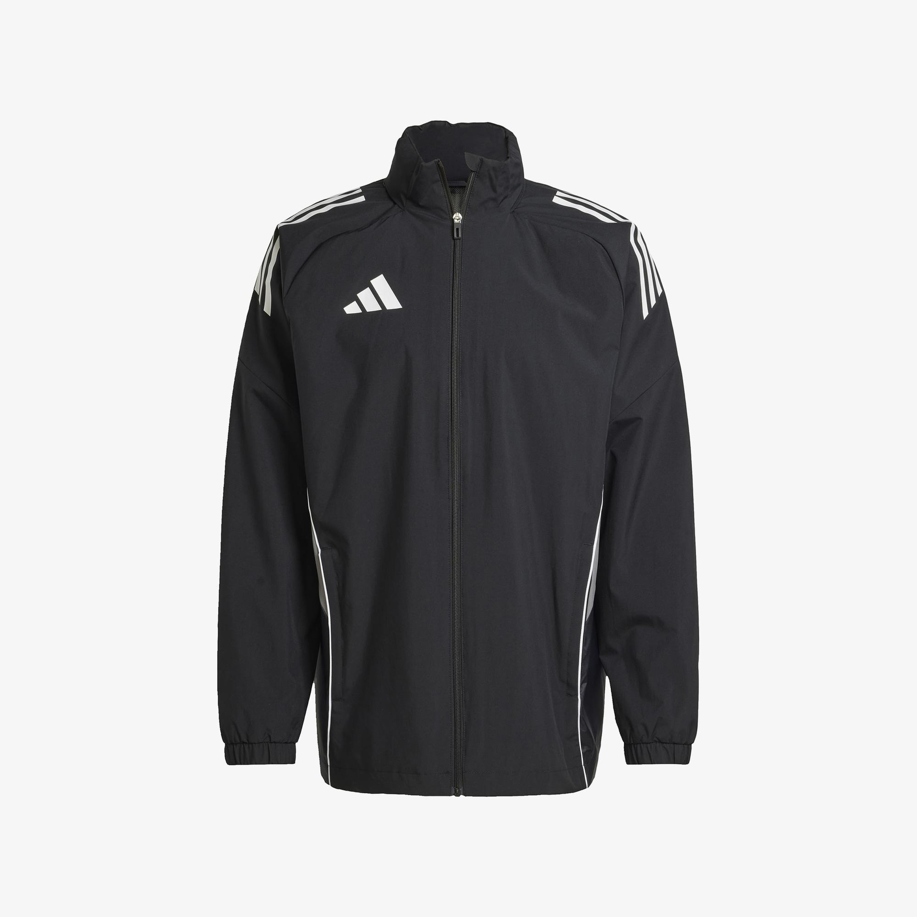 adidas Tiro 25 Competition All Weather Erkek Siyah Futbol Ceket