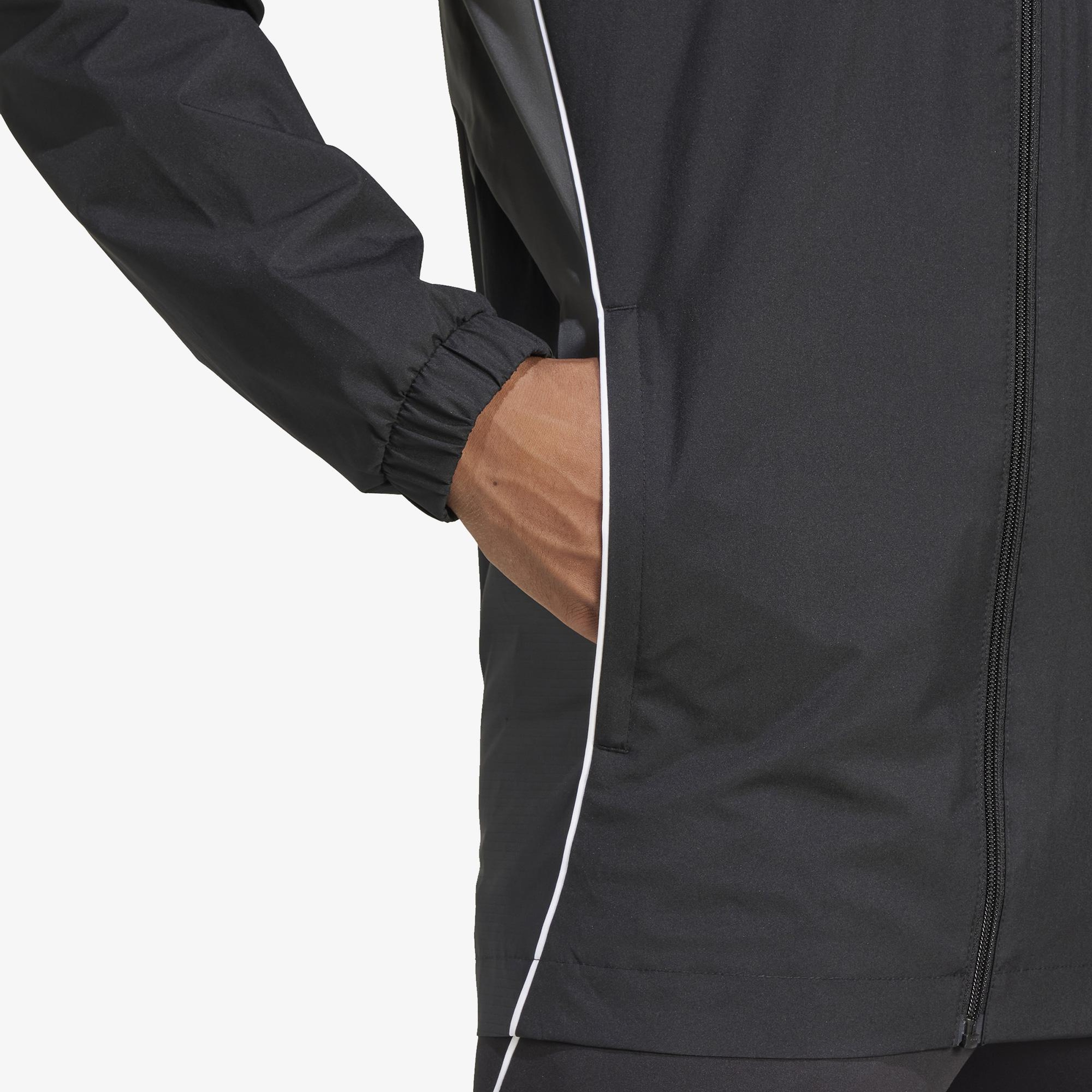 adidas Tiro 25 Competition All Weather Erkek Siyah Futbol Ceket