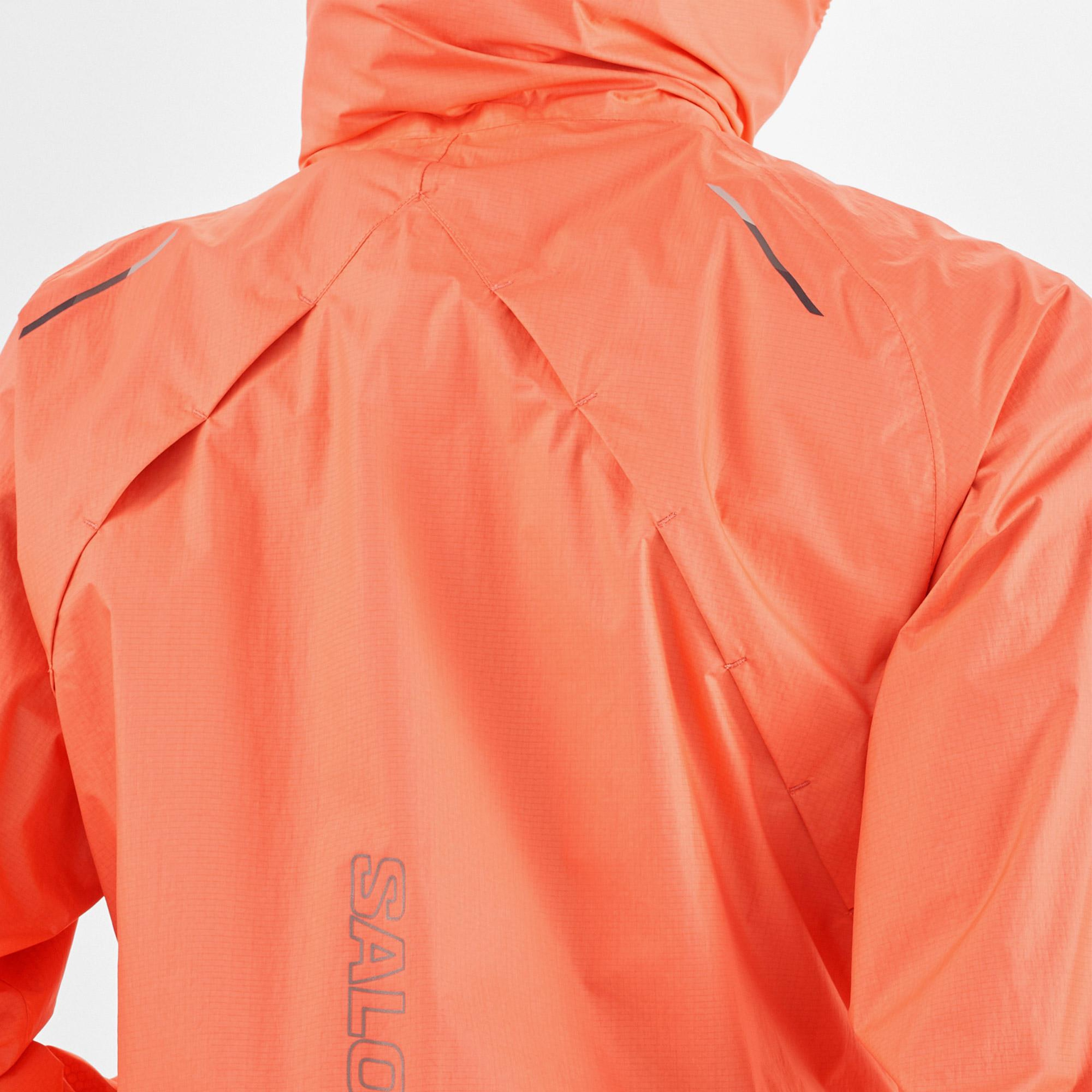 Salomon Bonatti Waterproof Kadın Pembe Yağmurluk