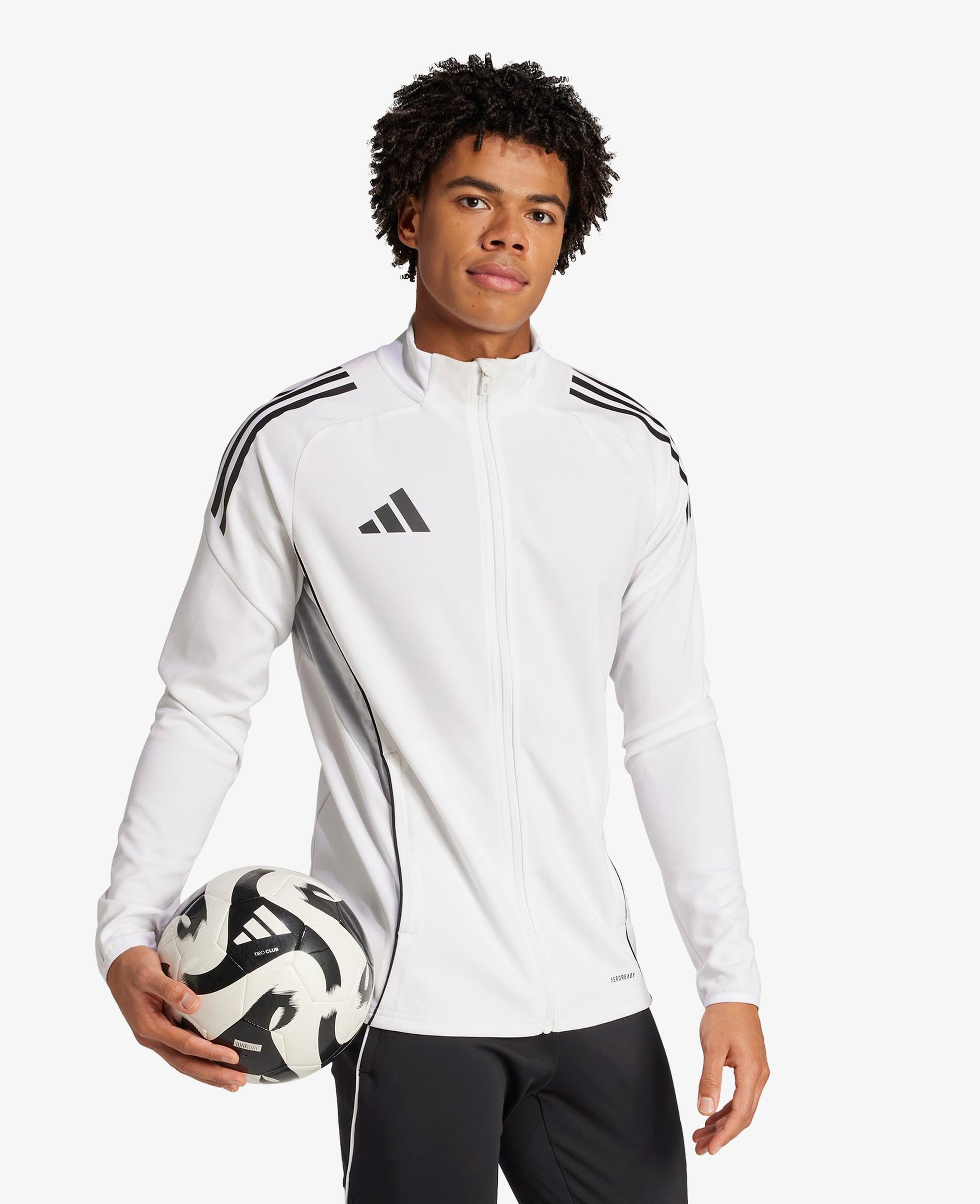 adidas Tiro 25 Competition Training Erkek Beyaz Futbol Eşofman Üstü