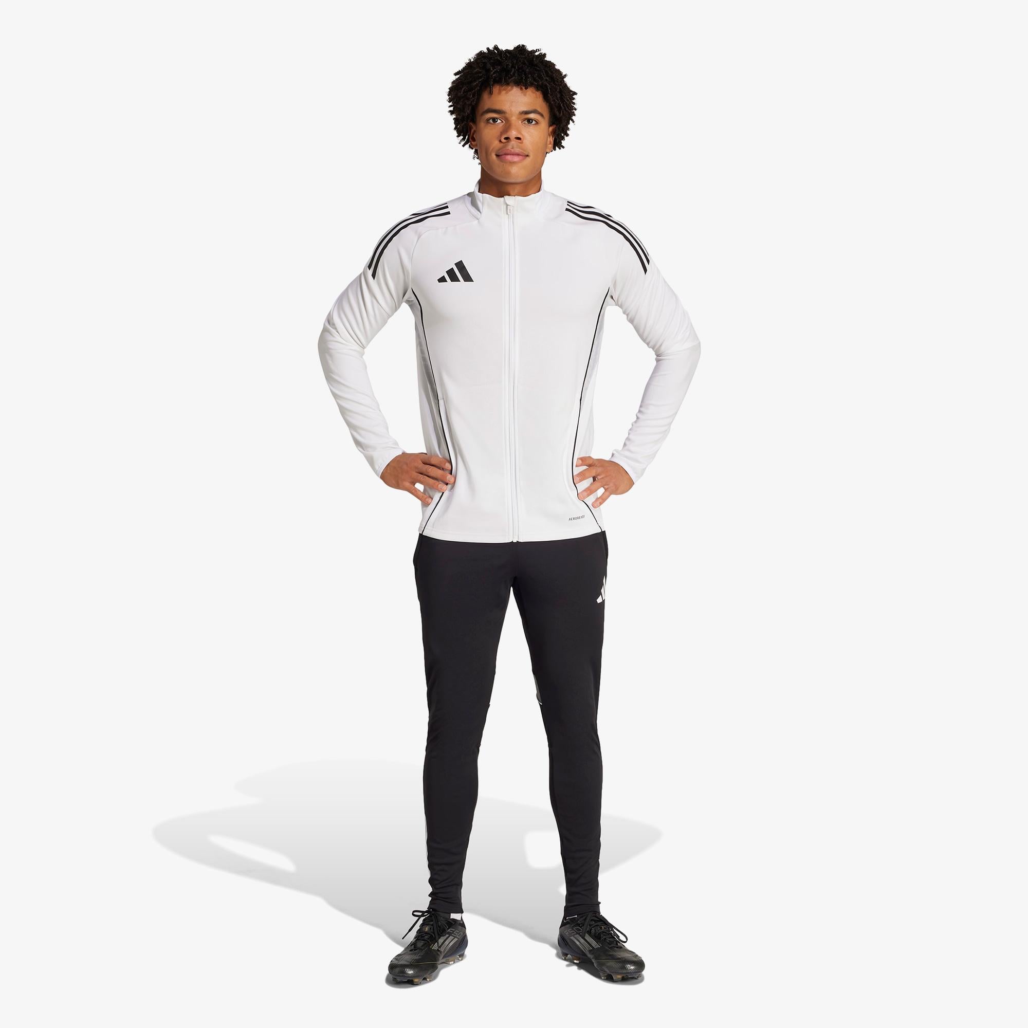 adidas Tiro 25 Competition Training Erkek Beyaz Futbol Eşofman Üstü