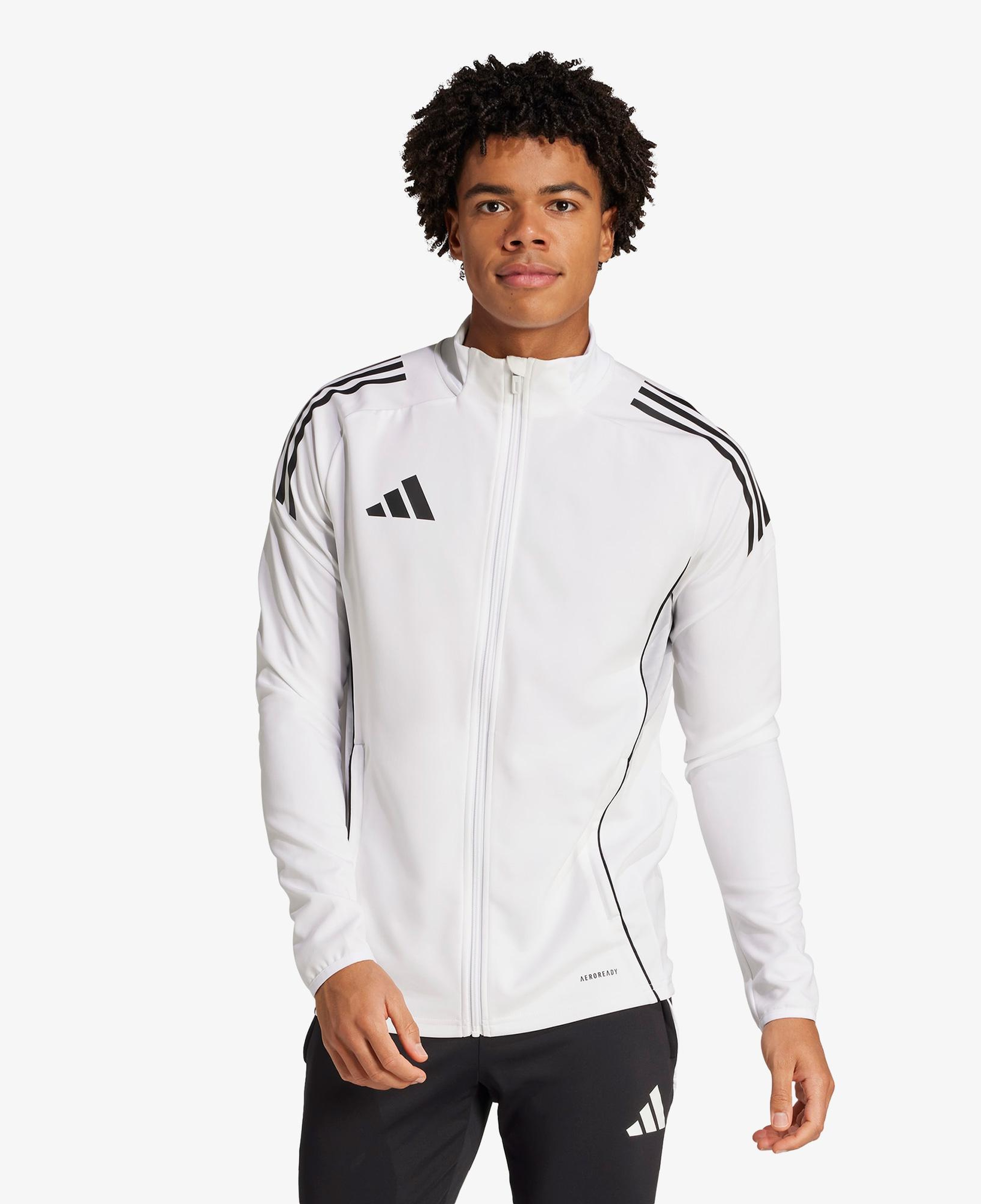 adidas Tiro 25 Competition Training Erkek Beyaz Futbol Eşofman Üstü