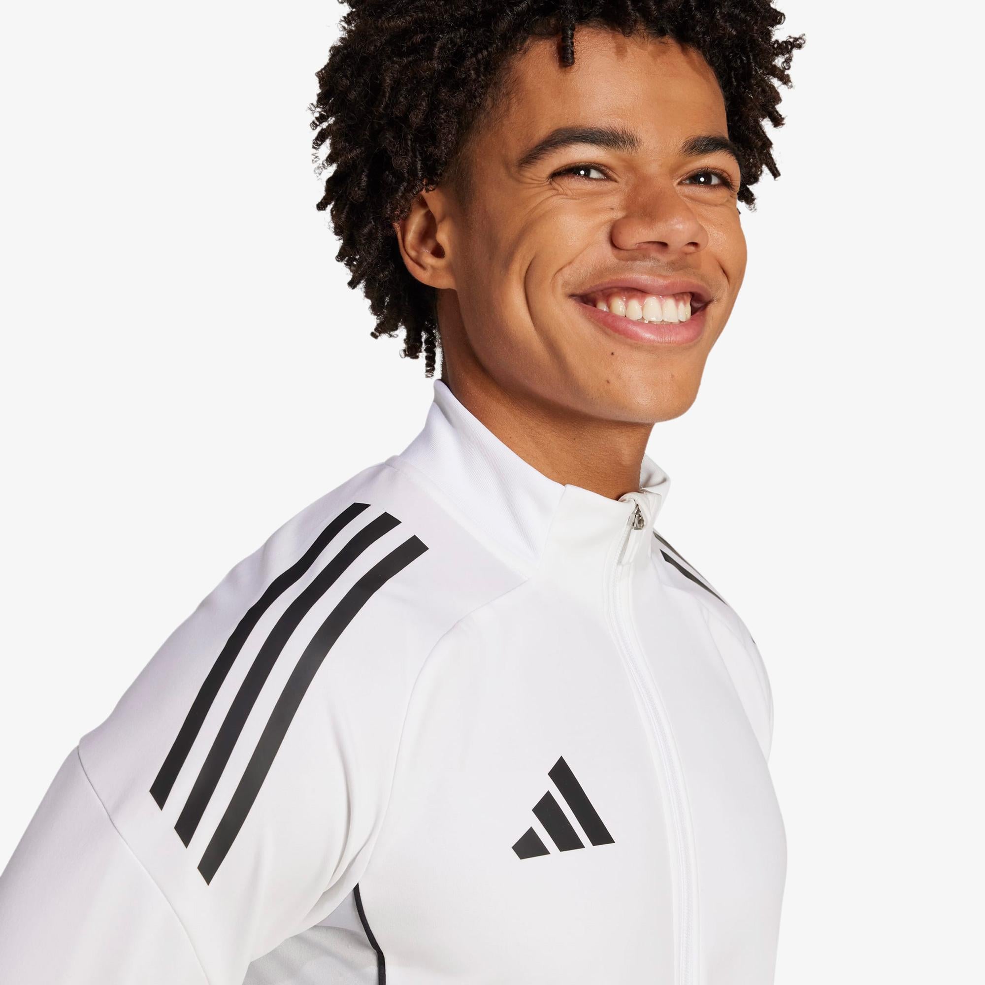 adidas Tiro 25 Competition Training Erkek Beyaz Futbol Eşofman Üstü