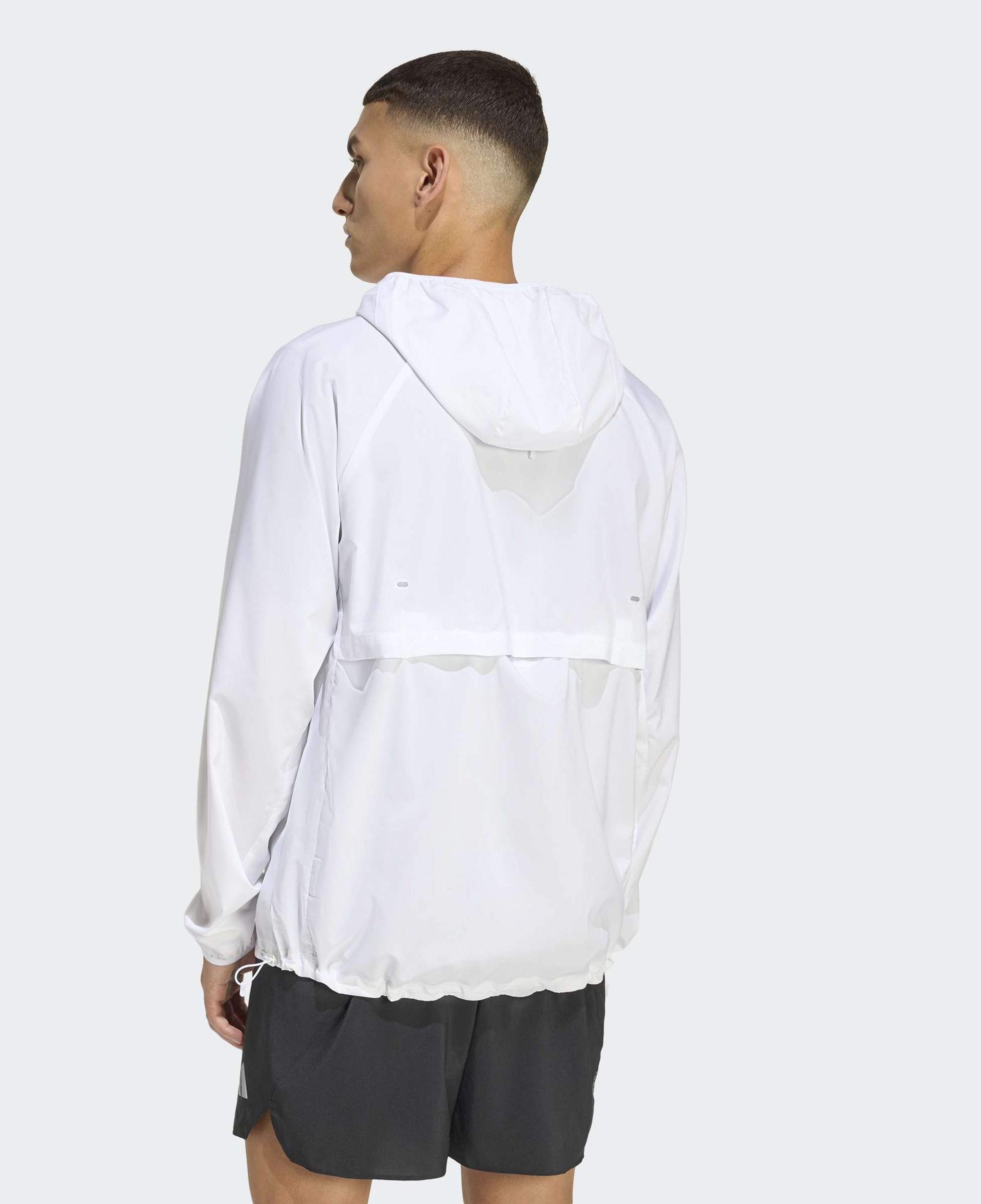 adidas Adi365 Running Essentials Erkek Beyaz Koşu Ceketi