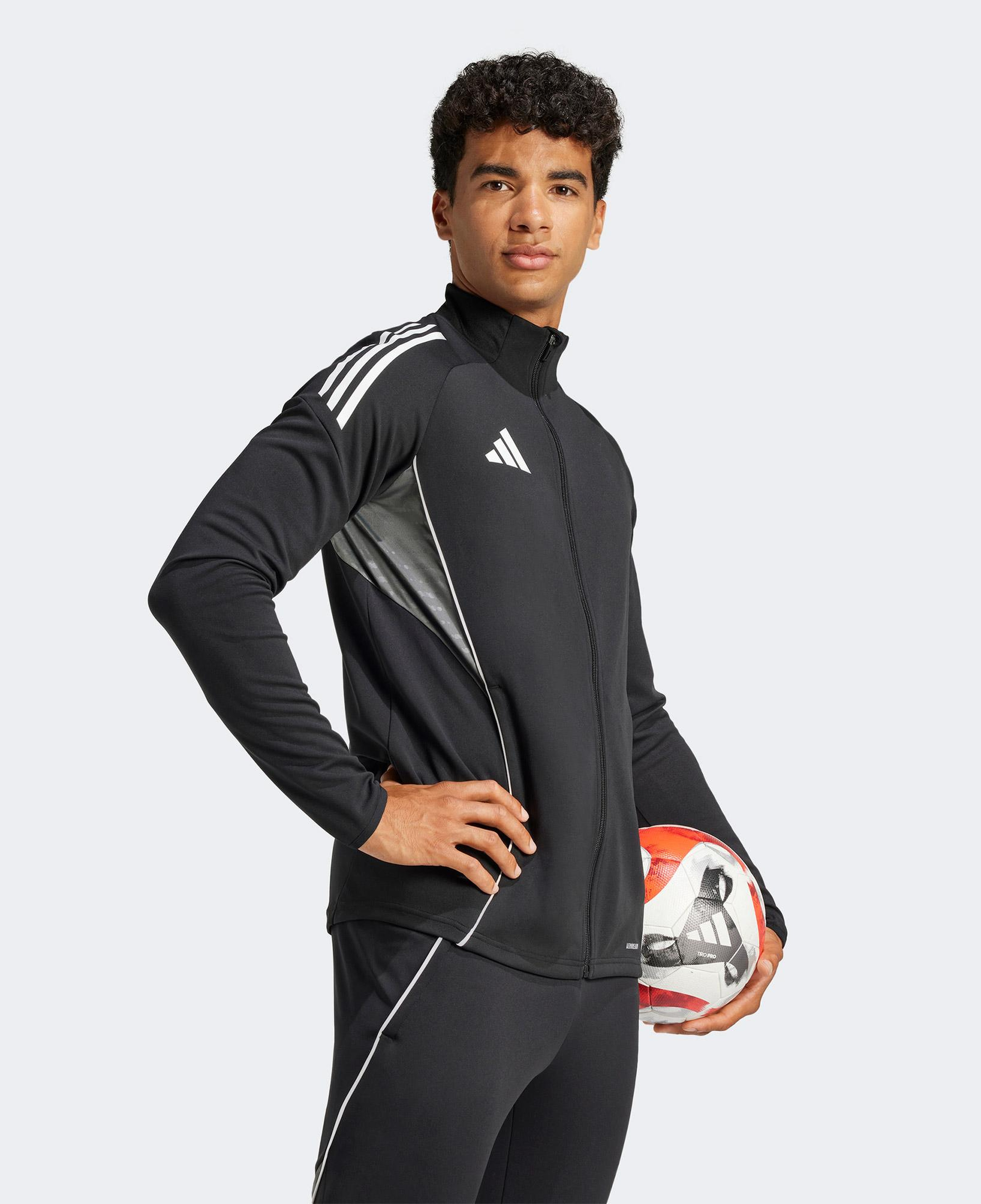 adidas Tiro 25 Competition Training Erkek Siyah Futbol Eşofman Üstü