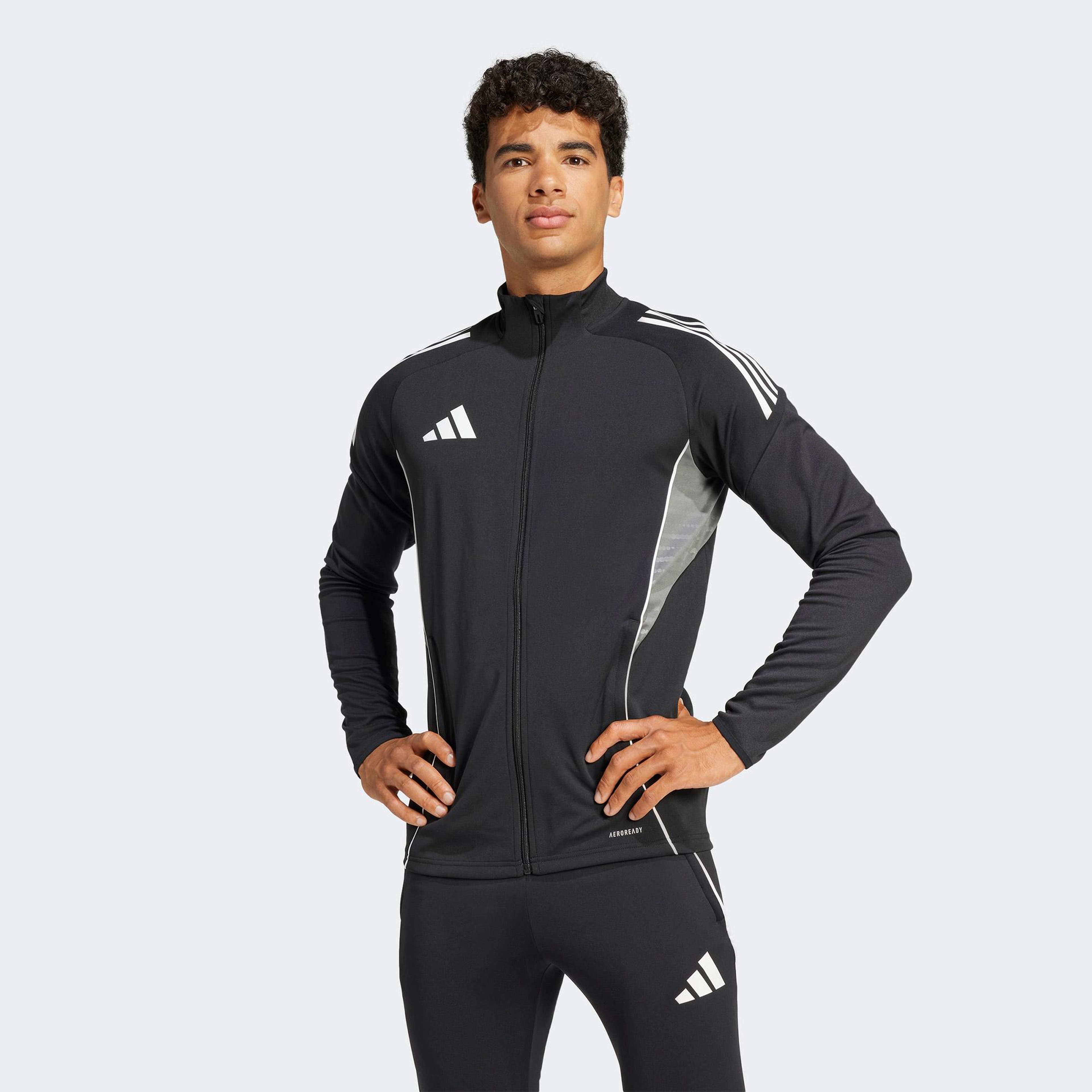 adidas Tiro 25 Competition Training Erkek Siyah Futbol Eşofman Üstü