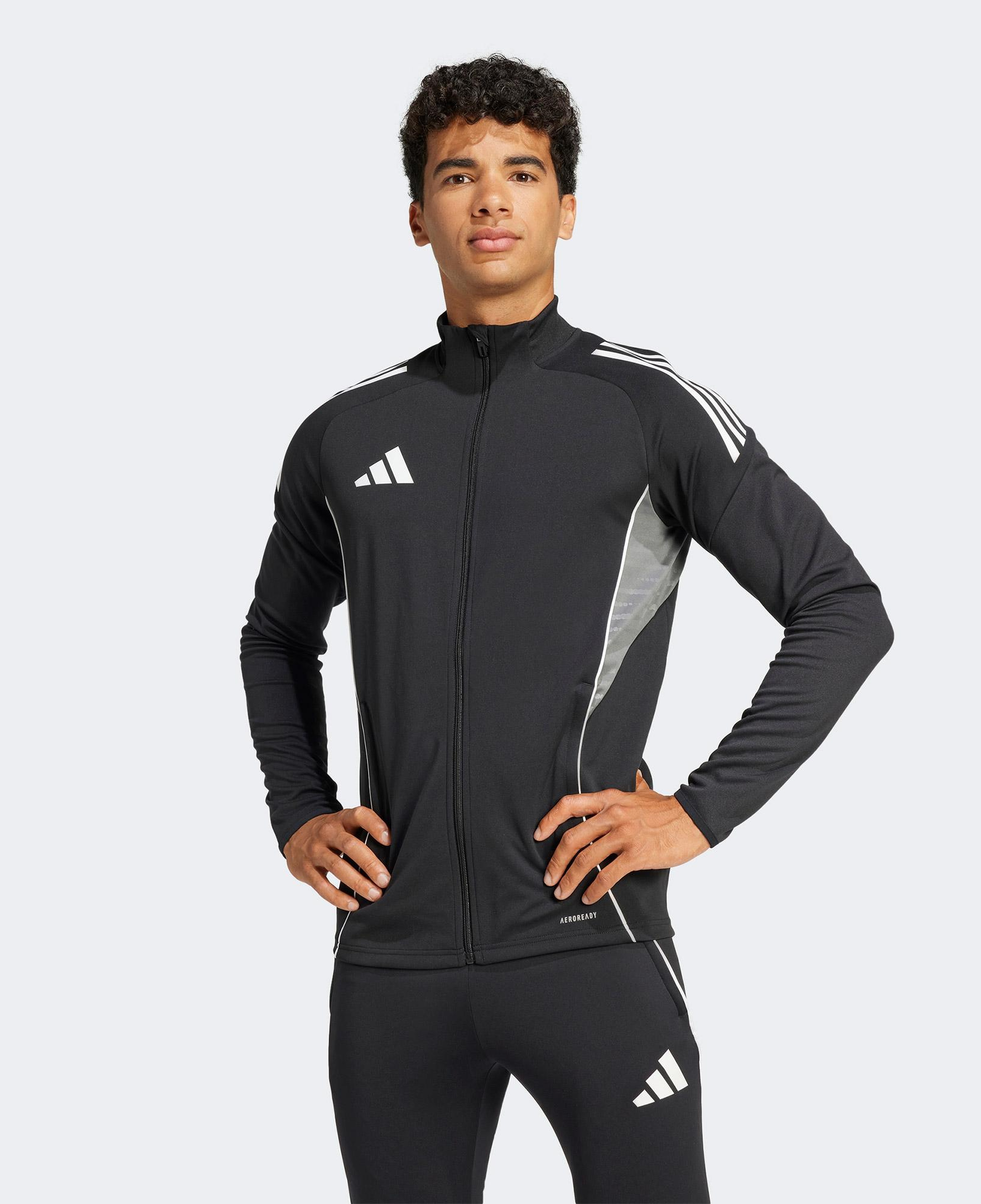 adidas Tiro 25 Competition Training Erkek Siyah Futbol Eşofman Üstü