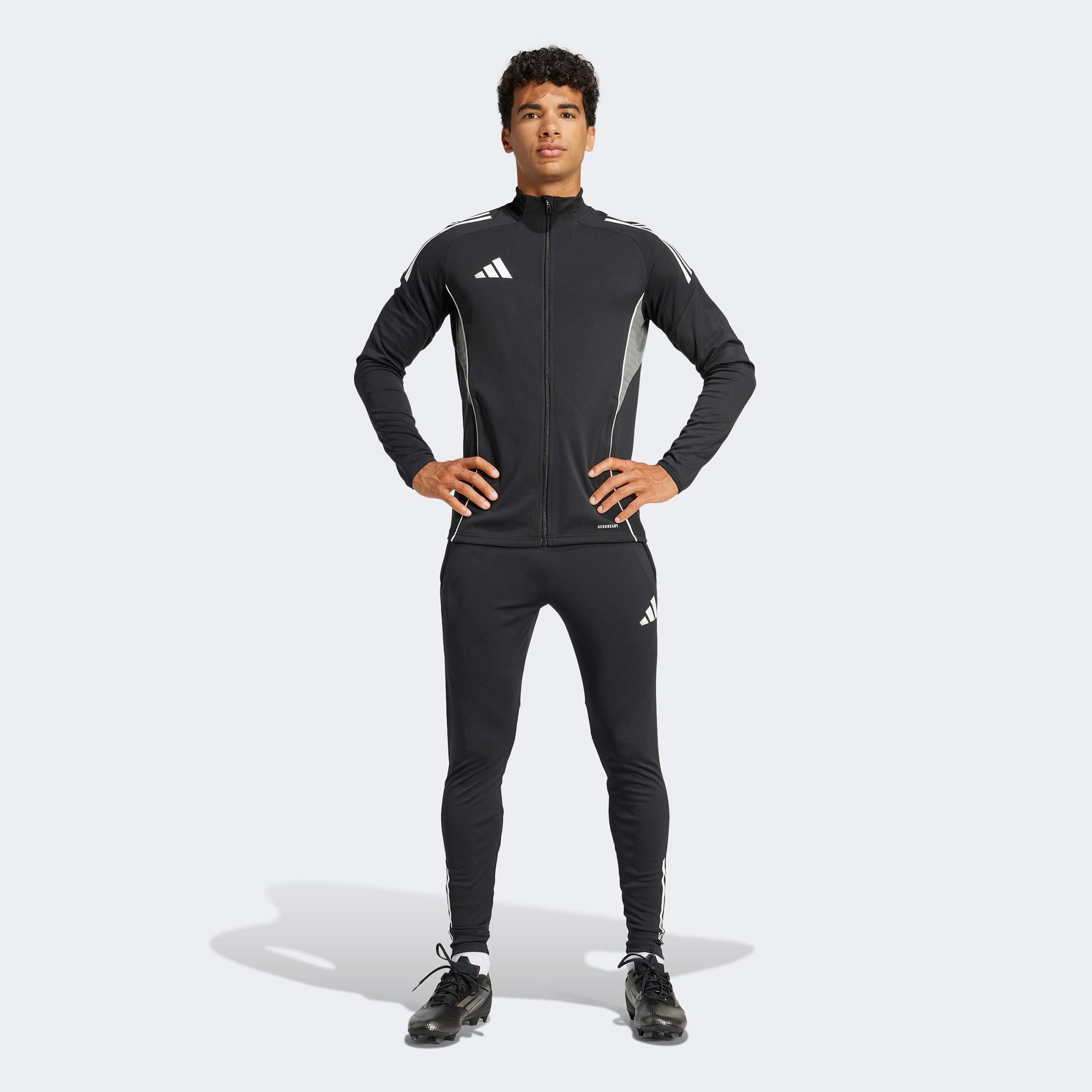 adidas Tiro 25 Competition Training Erkek Siyah Futbol Eşofman Üstü