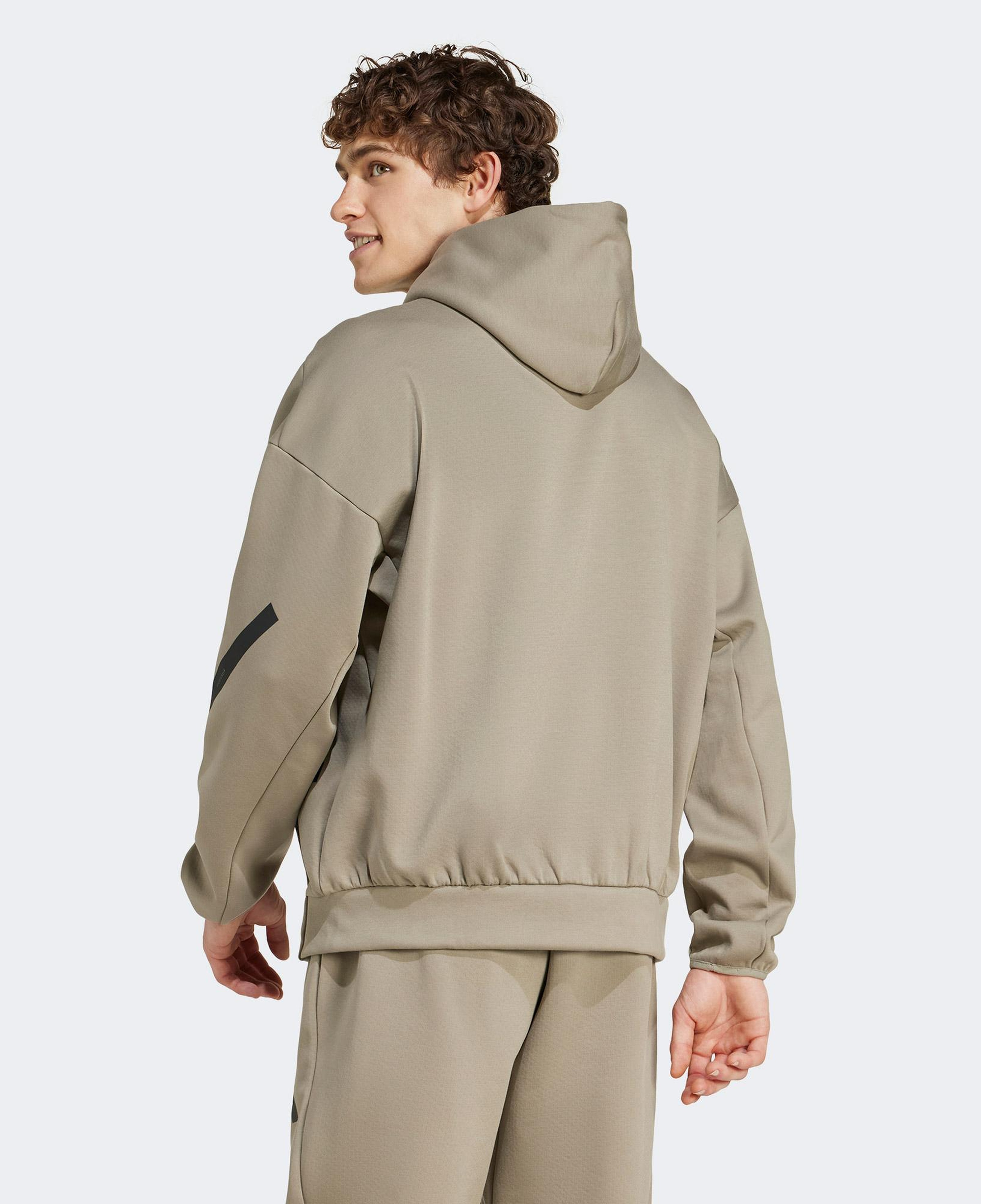 adidas Z.N.E Erkek Kahverengi Günlük Sweatshirt