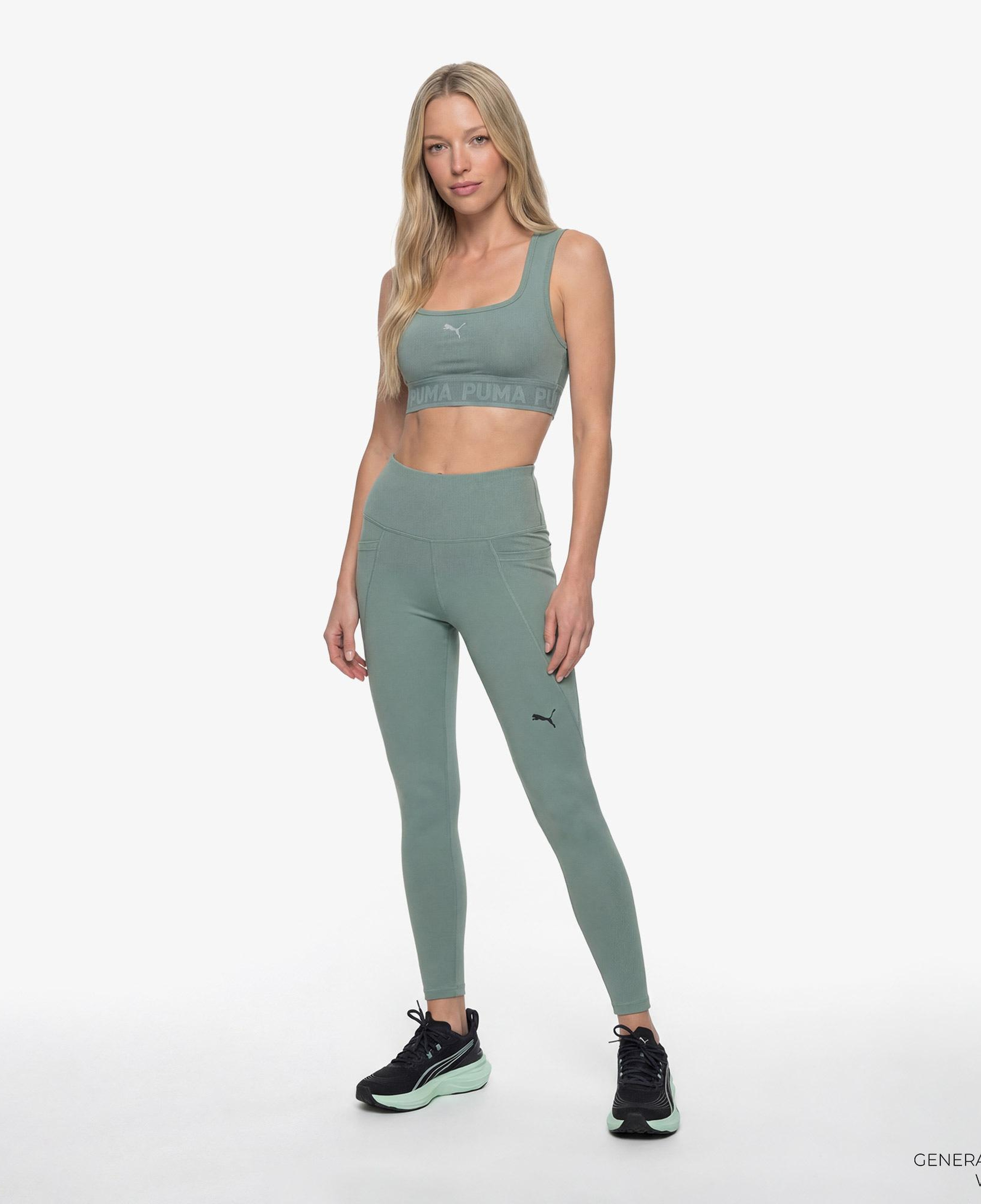 Puma Move Lace Kadın Yeşil Antrenman Bra