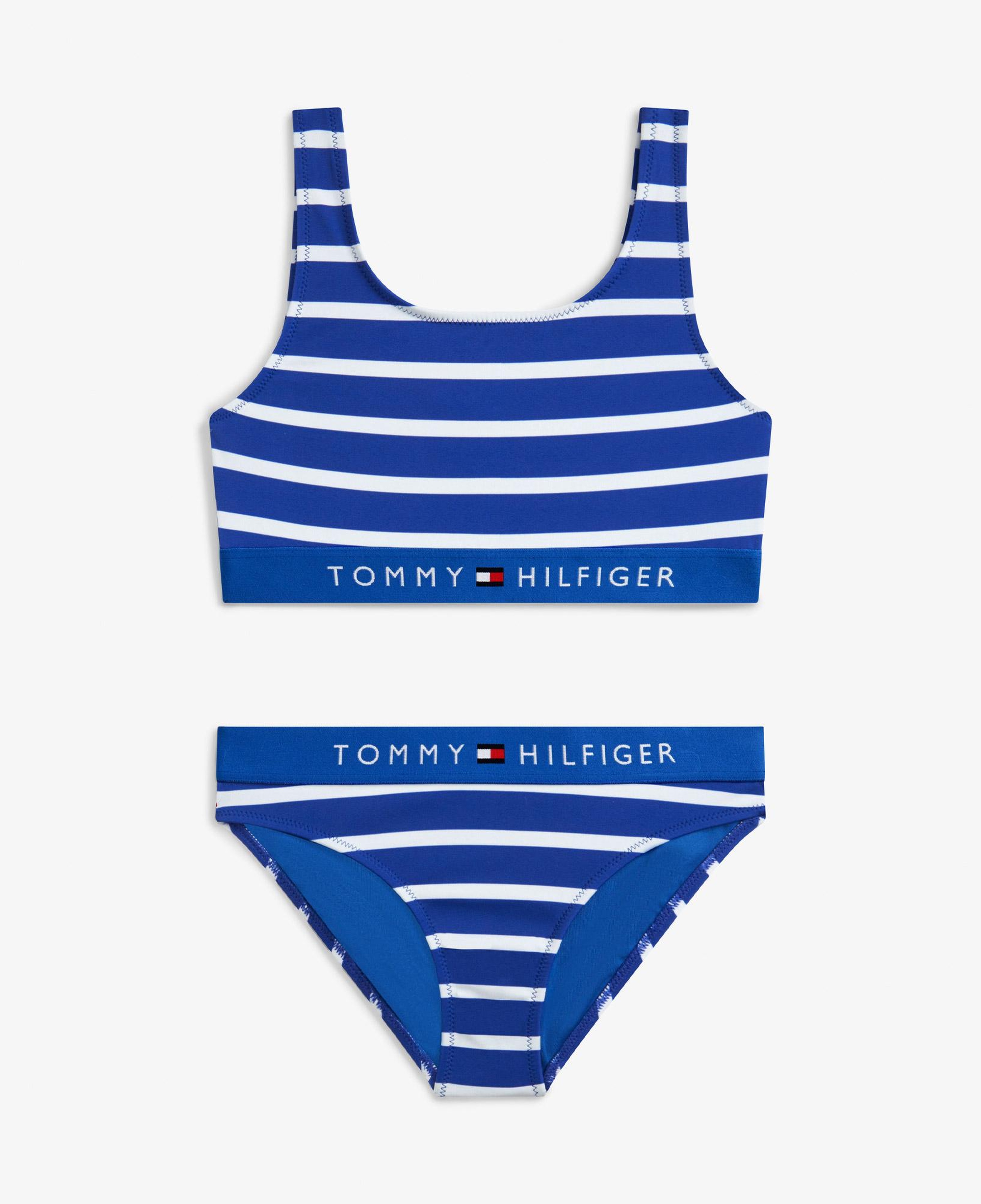 Tommy Hilfiger Original Çocuk Mavi Bikini Üstü