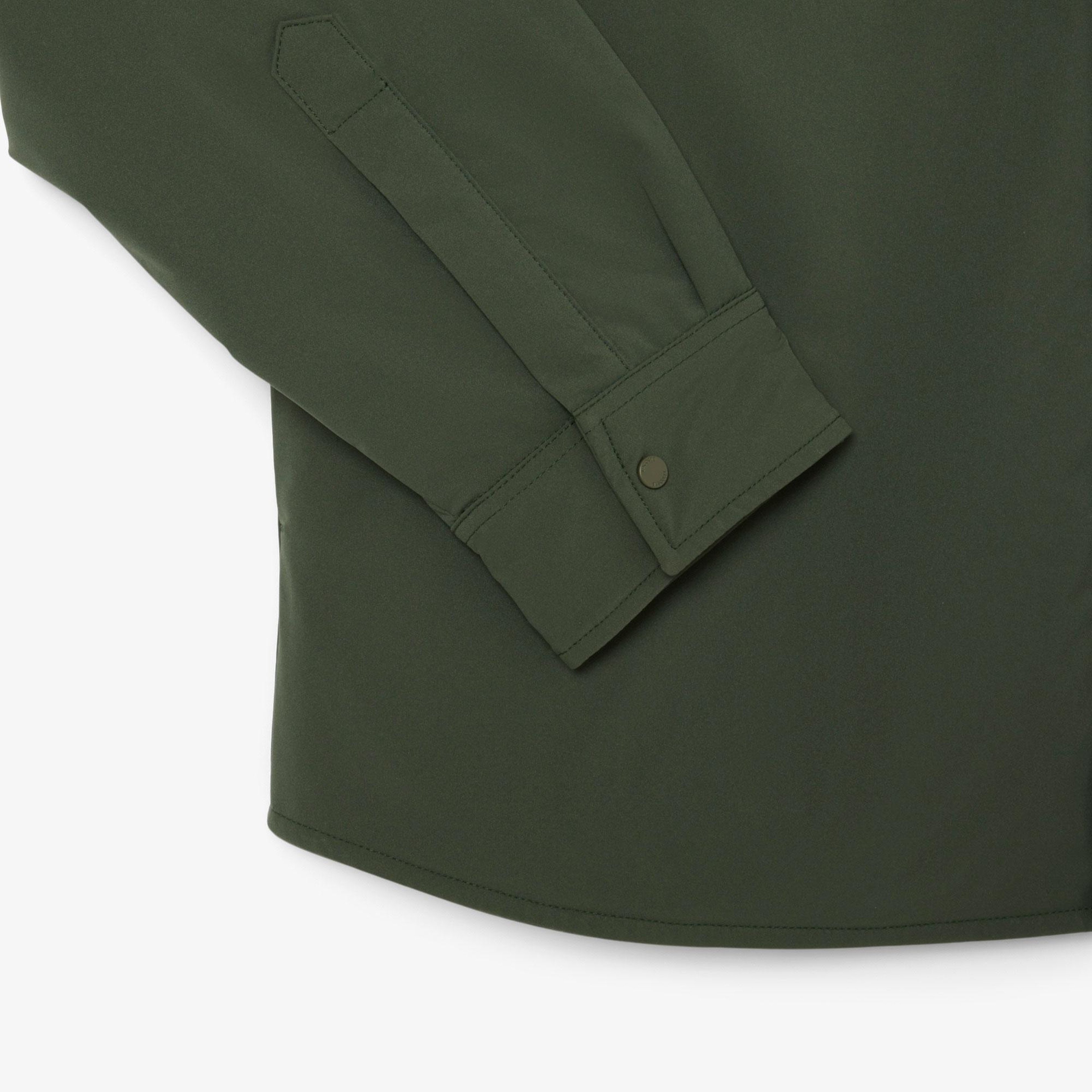 Erkek Oversize Fit Haki Dış Gömlek