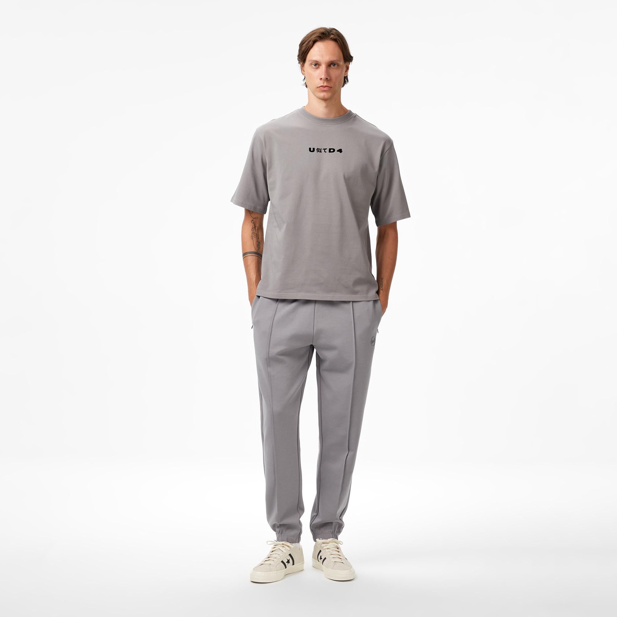 UNITED4 Erkek Gri T-Shirt