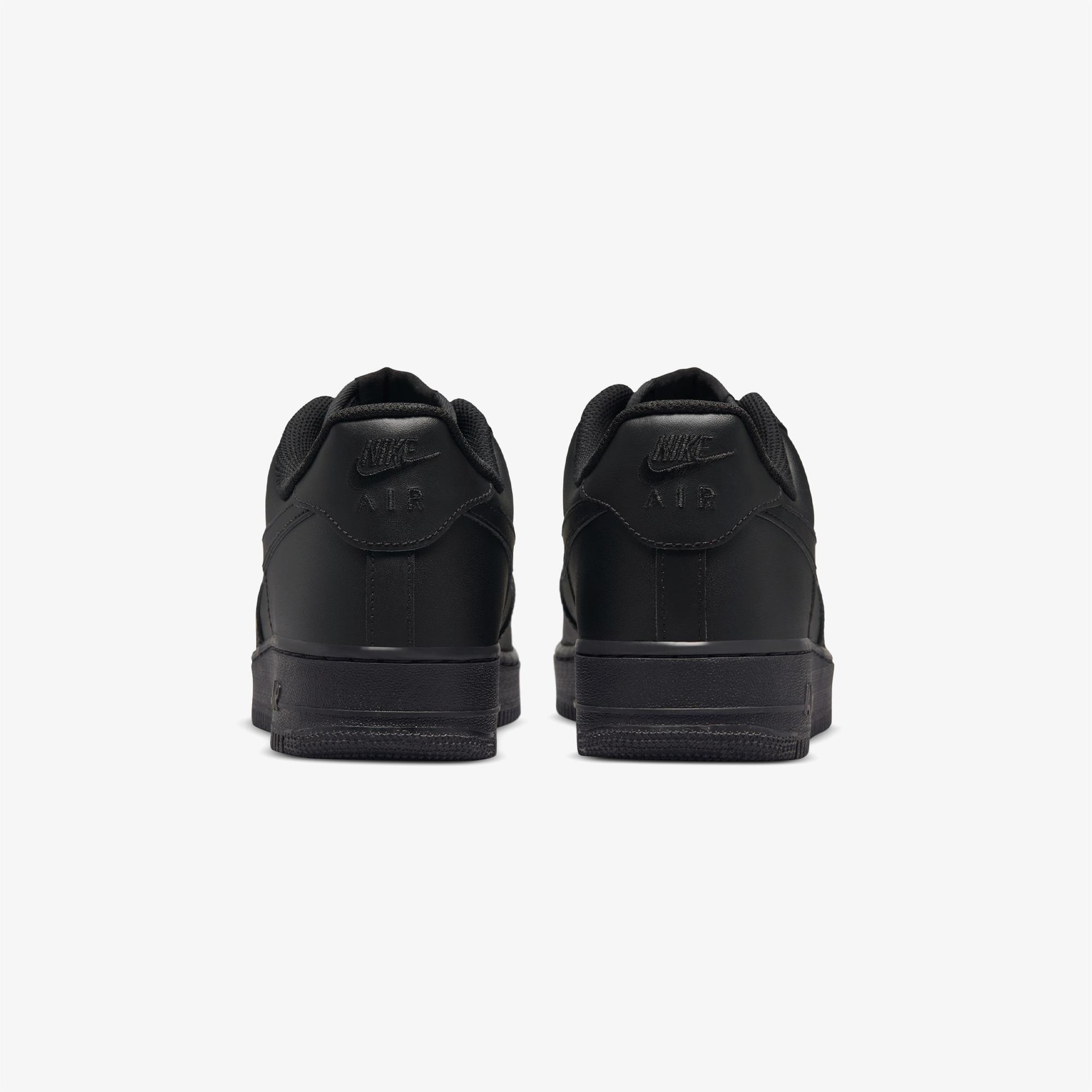 Nike Air Force 1 '07 Erkek Siyah Spor Ayakkabı