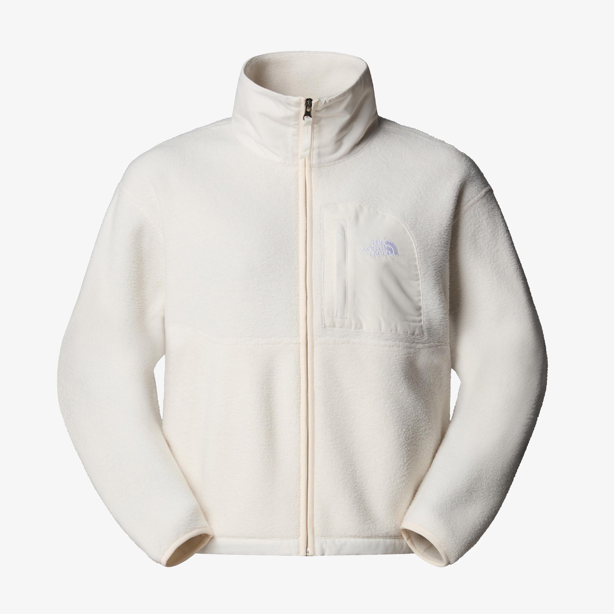 The North Face Yumiori Off-Peak Full Zip Kadın Beyaz Polar Mont