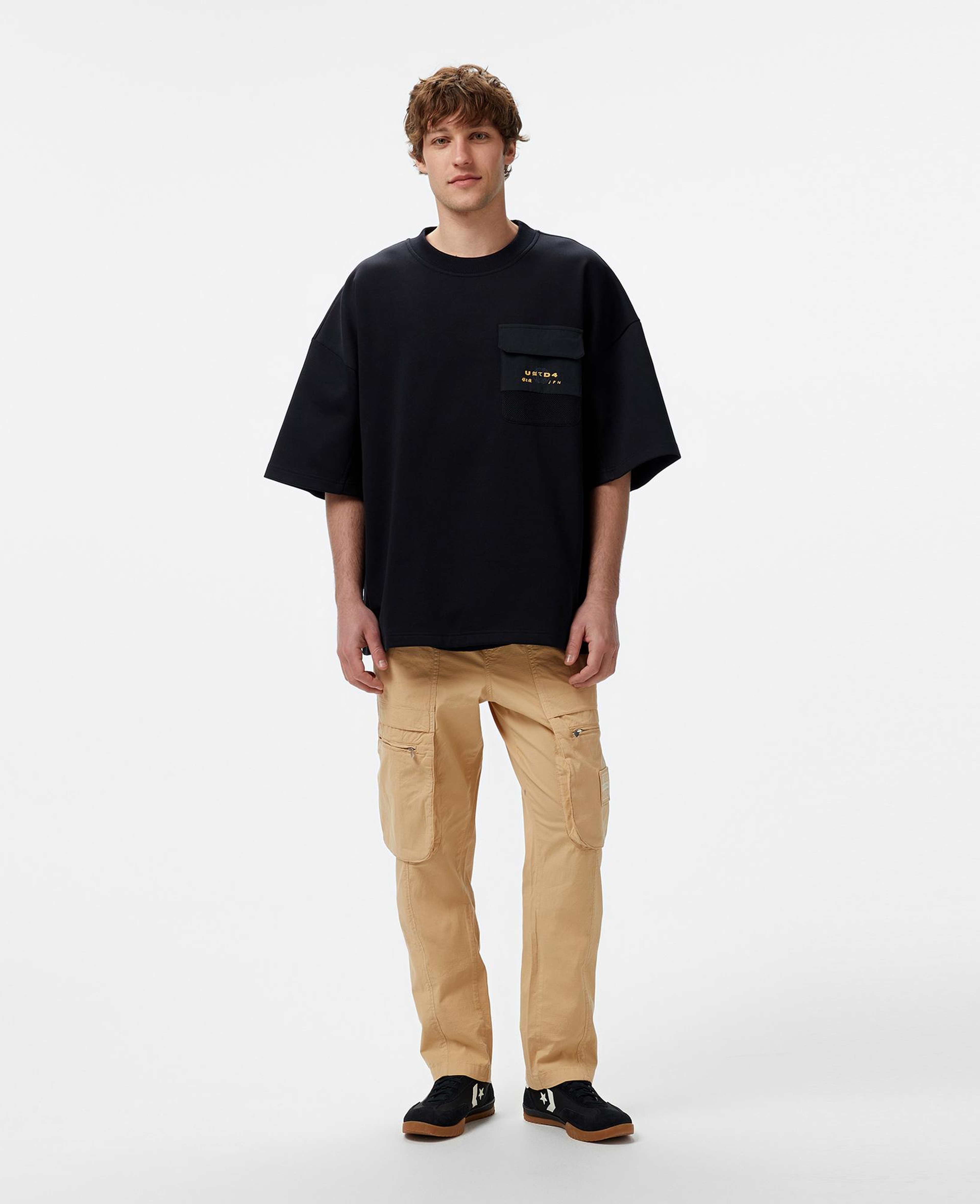 UNITED4 Kiyo Erkek Siyah T-Shirt