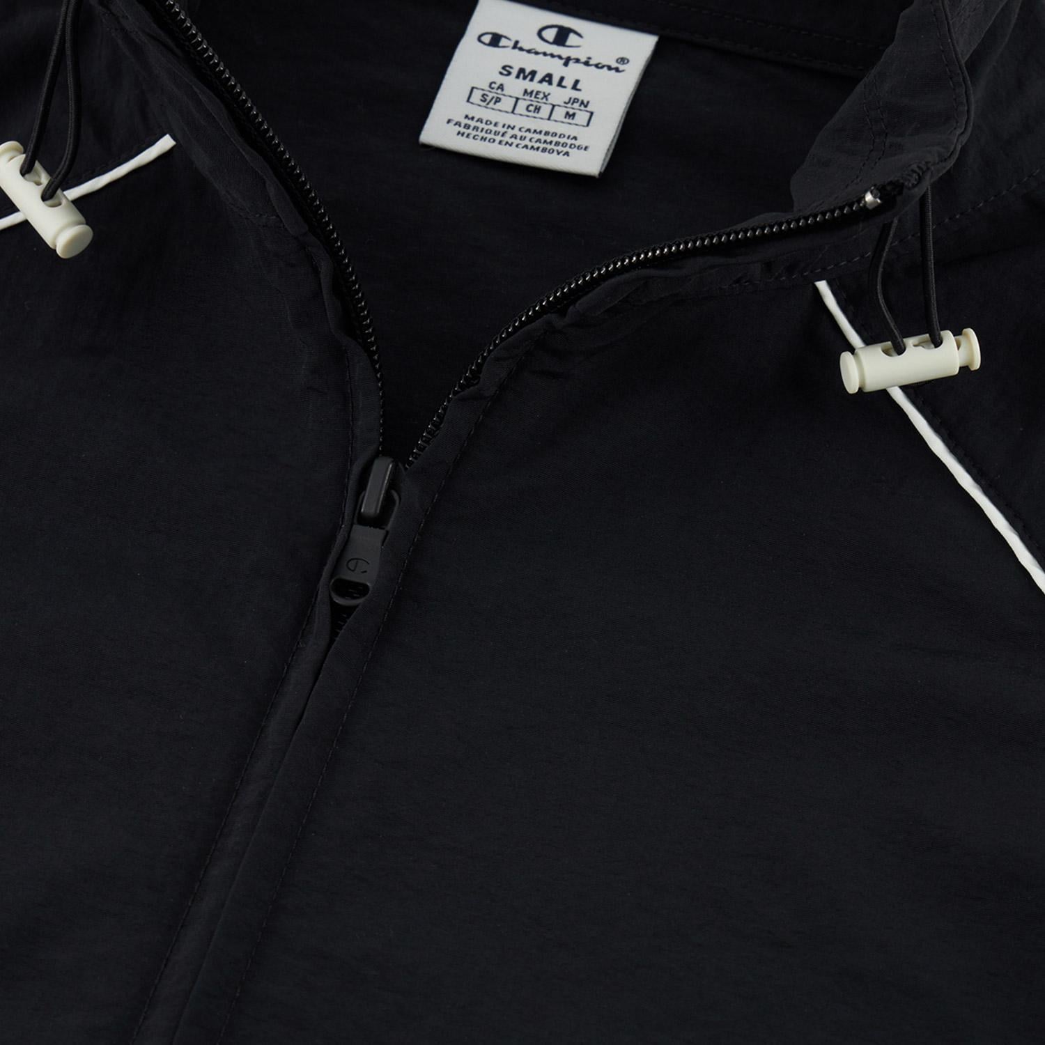 Champion Full Zip Kadın Siyah Sweatshirt