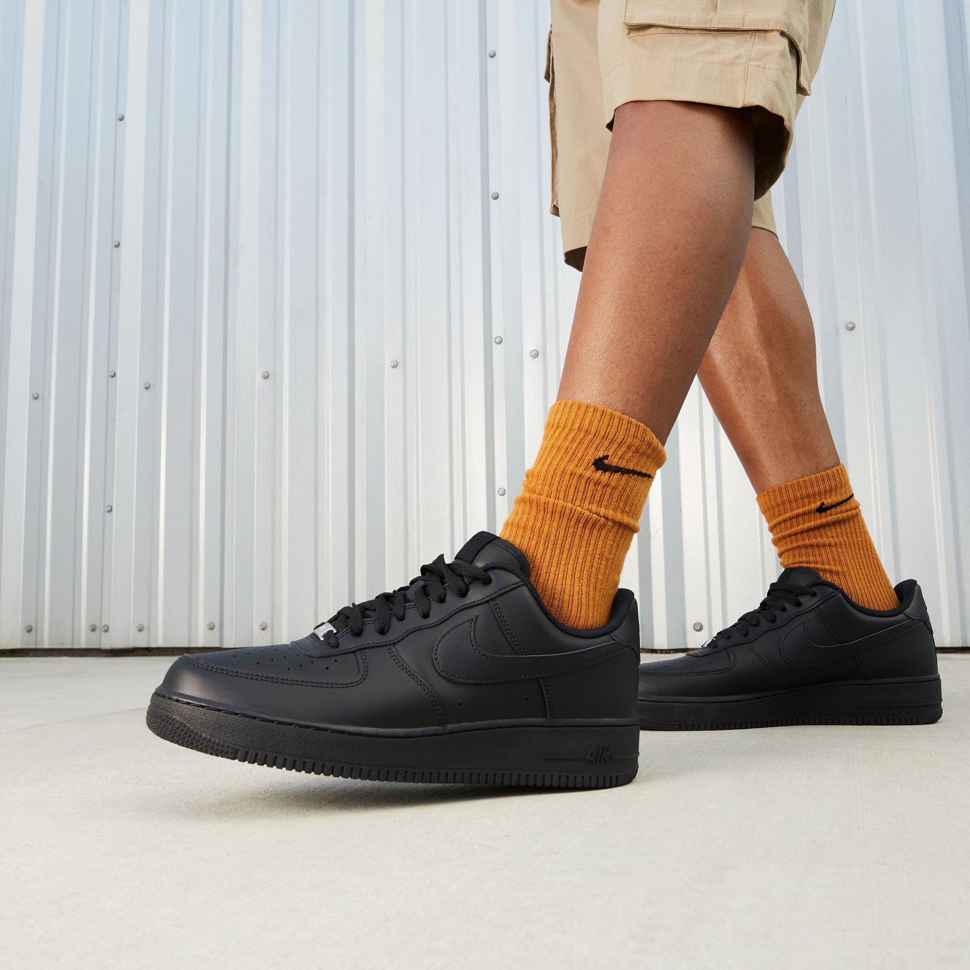 Nike Air Force 1 '07 Erkek Siyah Spor Ayakkabı CW2288-001 | FashFed