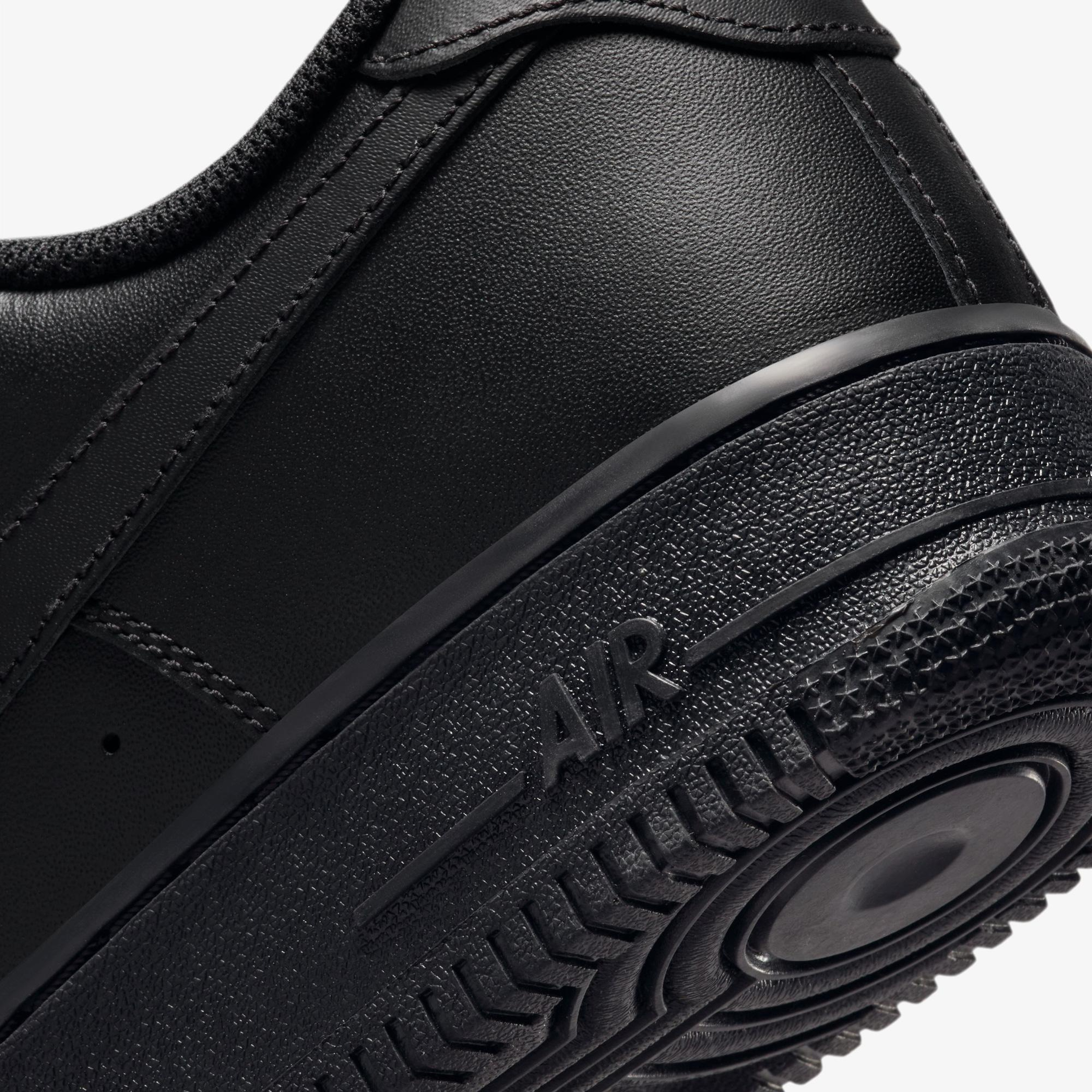 Nike Air Force 1 '07 Erkek Siyah Spor Ayakkabı