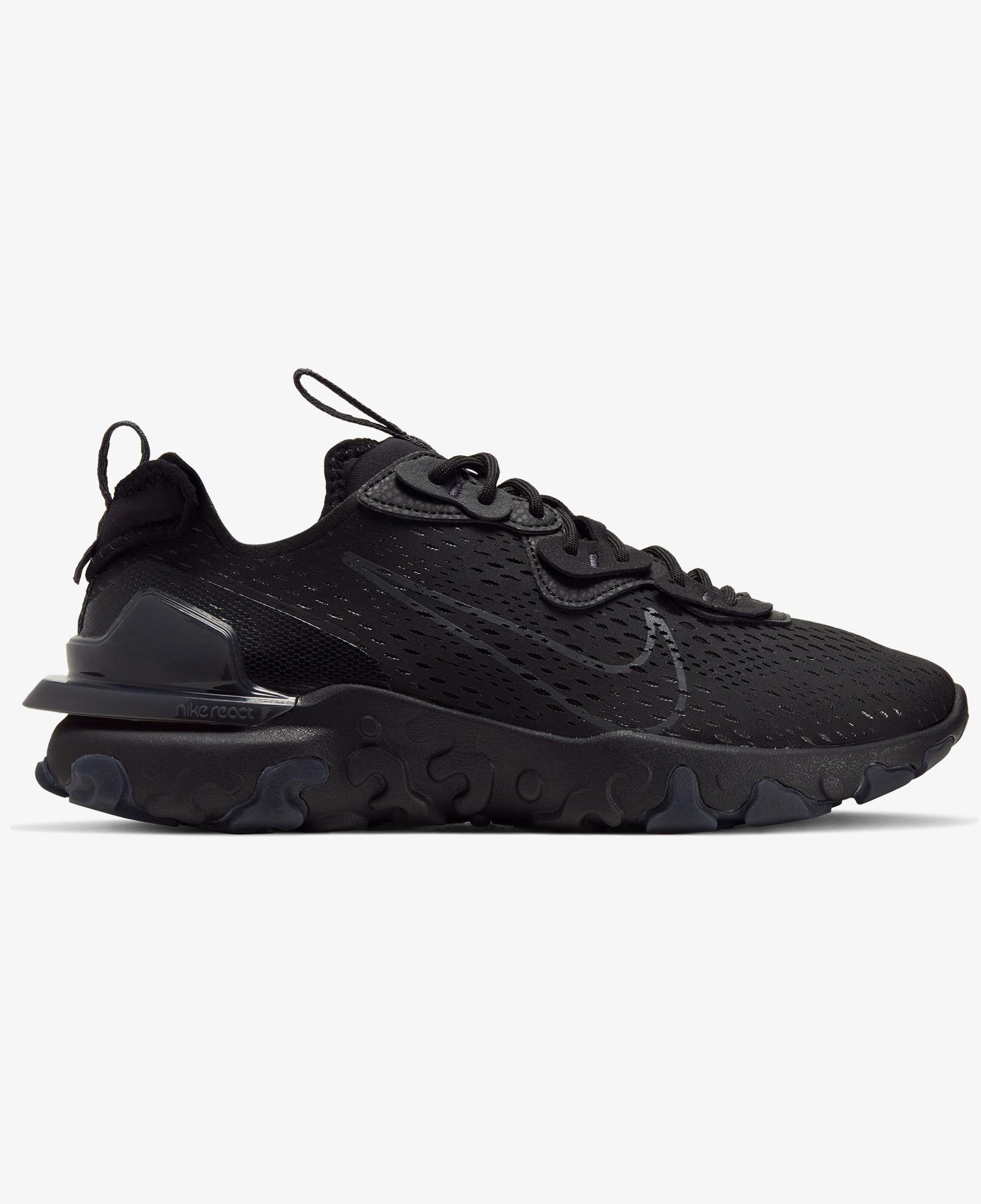 Nike React Vision Erkek Siyah Spor Ayakkabı